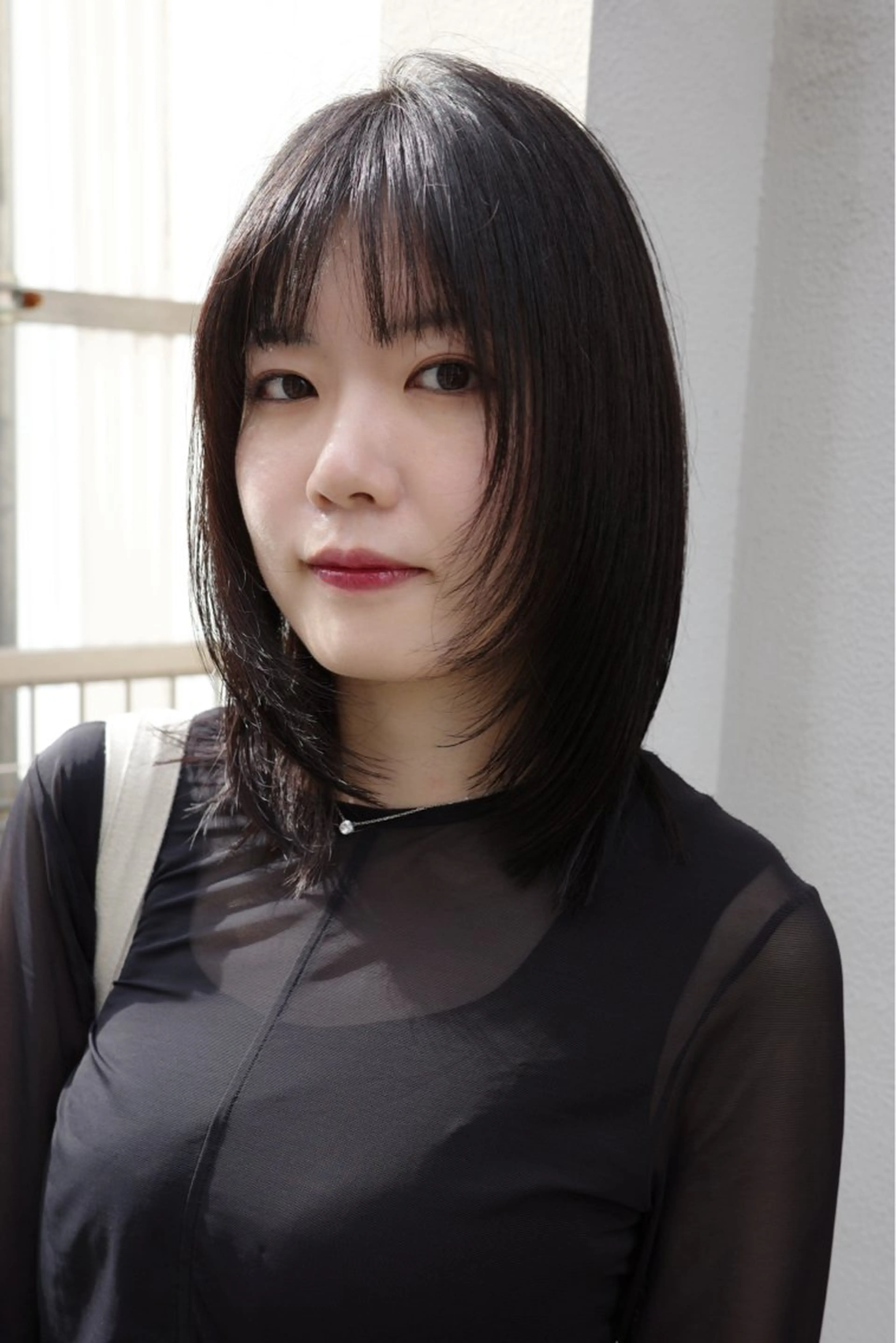 ミディアム ohasi yunaのヘアスタイル