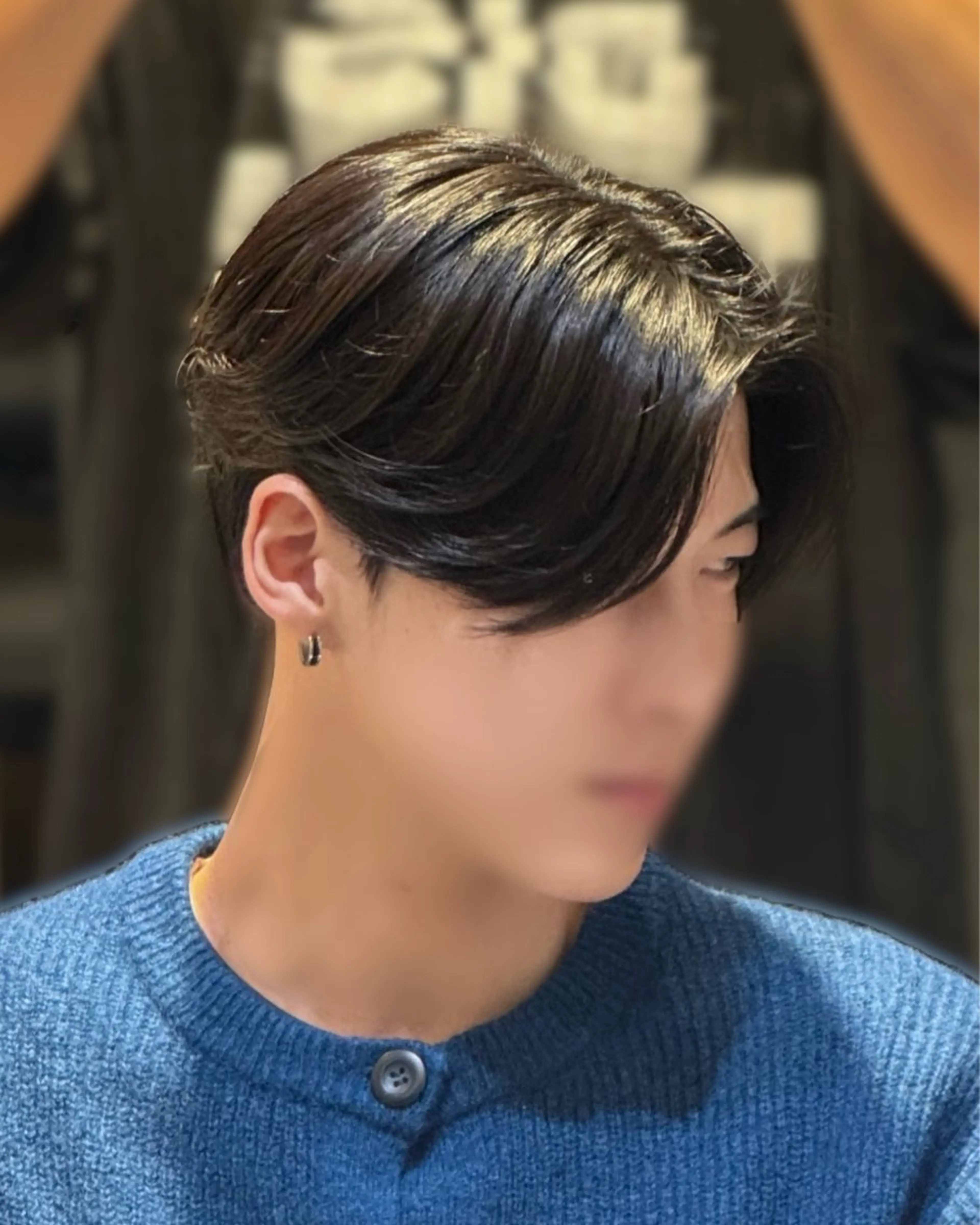 ショート パーマ メンズ YUKI🇰🇷 カルマ／ダウンパーマのヘアスタイル