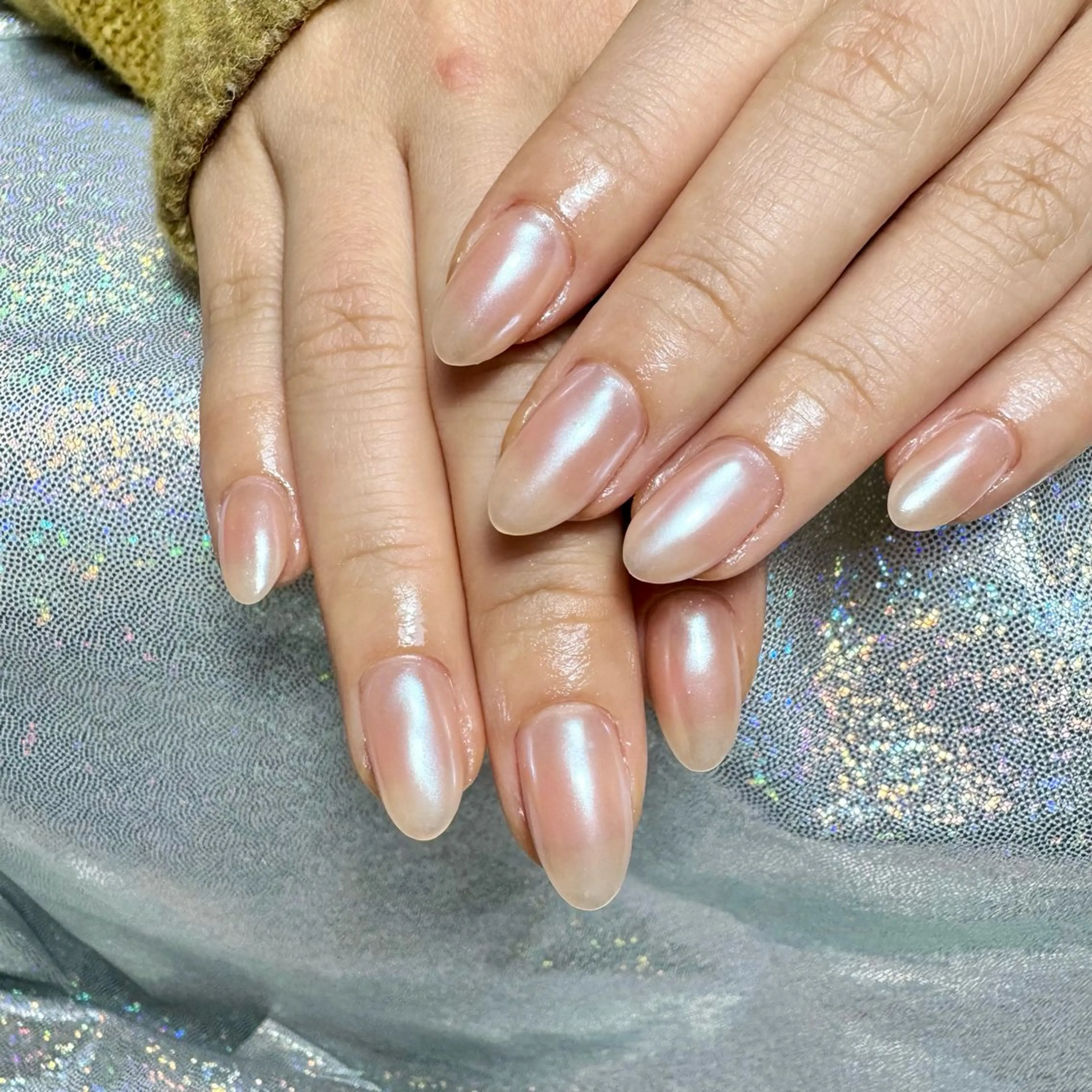 ネイル アートネイル 成人式 ジェルネイル ニュアンスネイル ネイルチップ Kora Nailのネイルデザイン