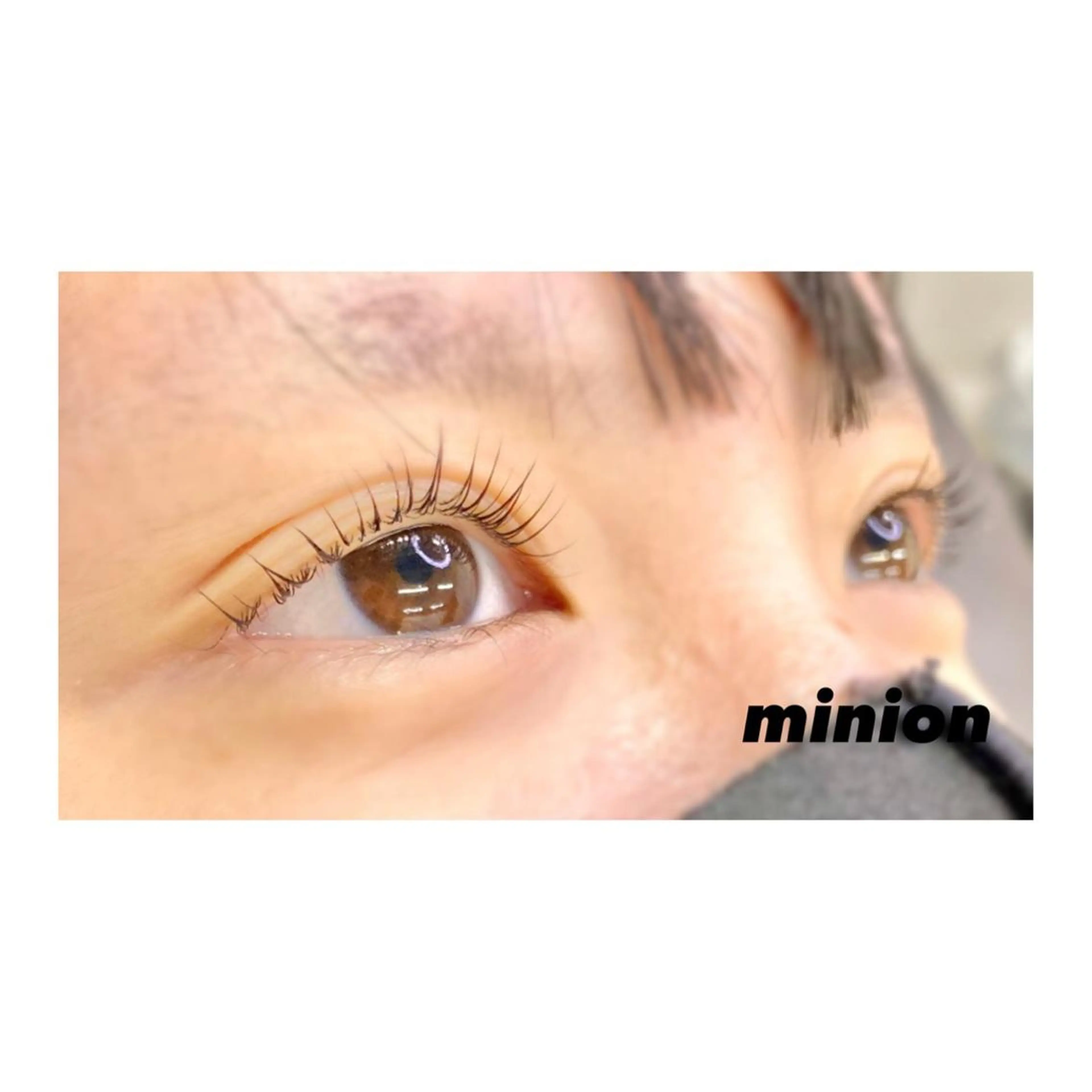 マツエク・マツパ minion赤羽 小澤のマツエク・マツパデザイン