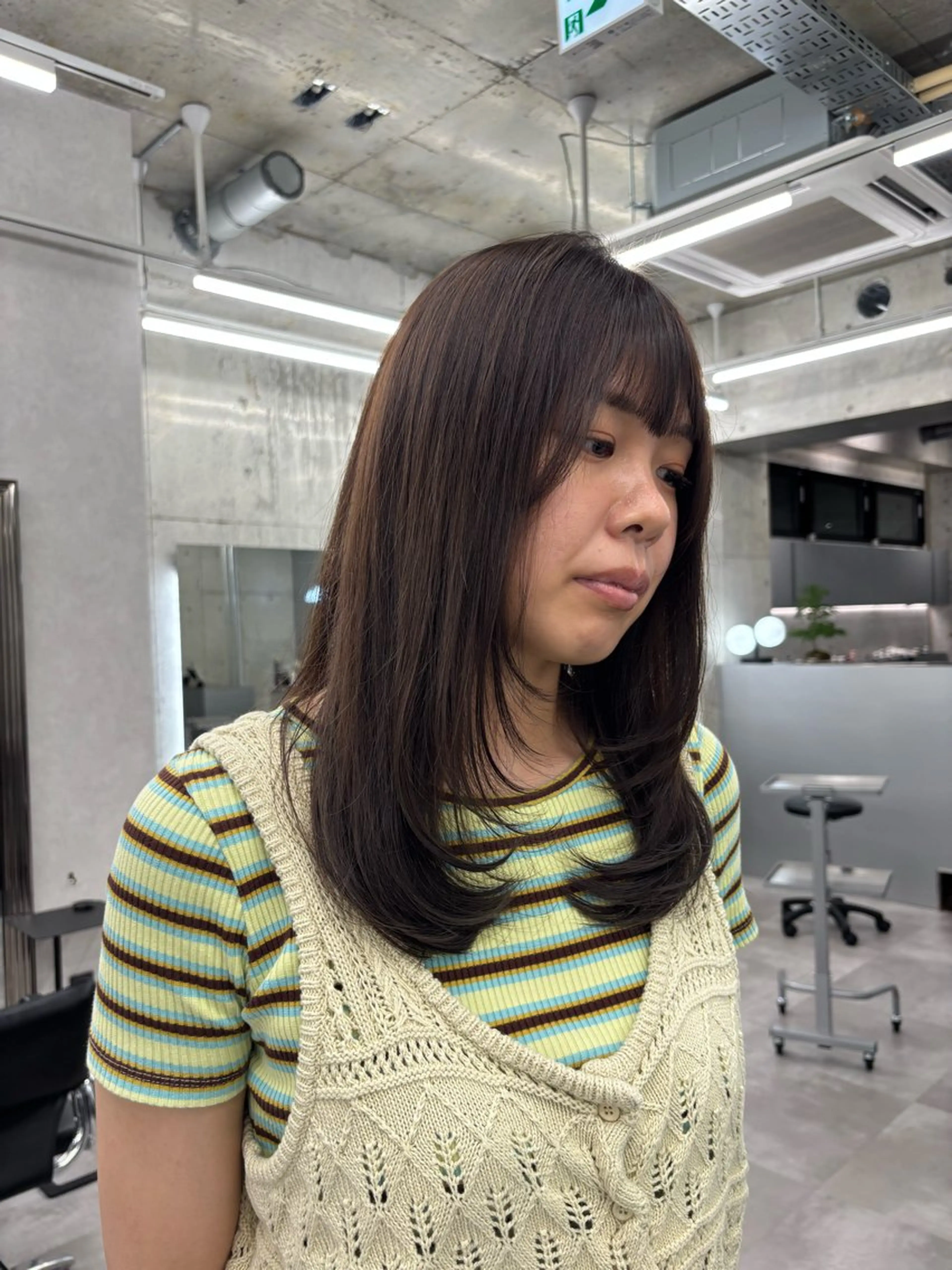 ミディアム ローレンドットフレア所属・天神美容室  / maiのヘアスタイル