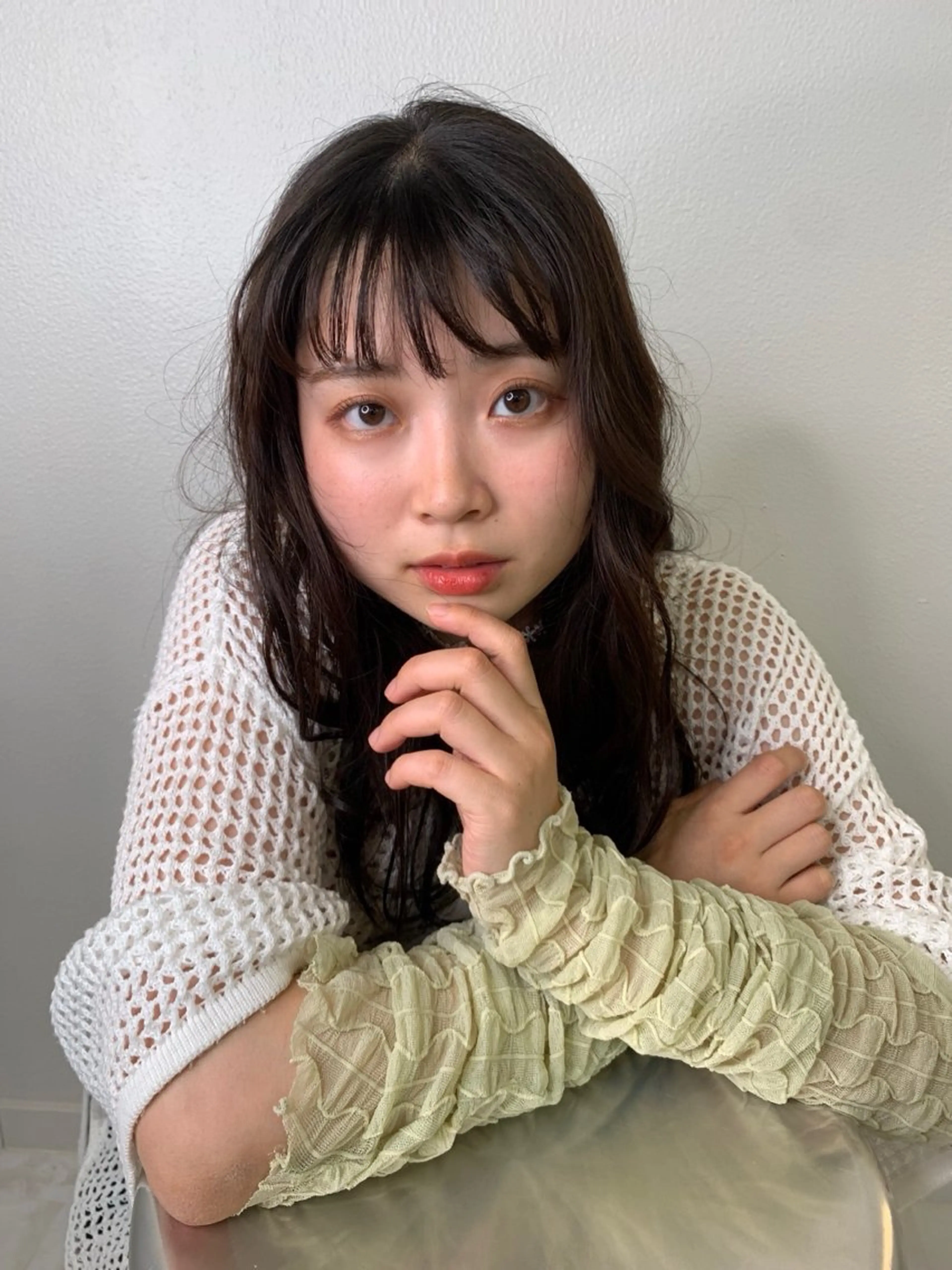 セミロング ‎🤍 SAKURA‎🤍のヘアスタイル