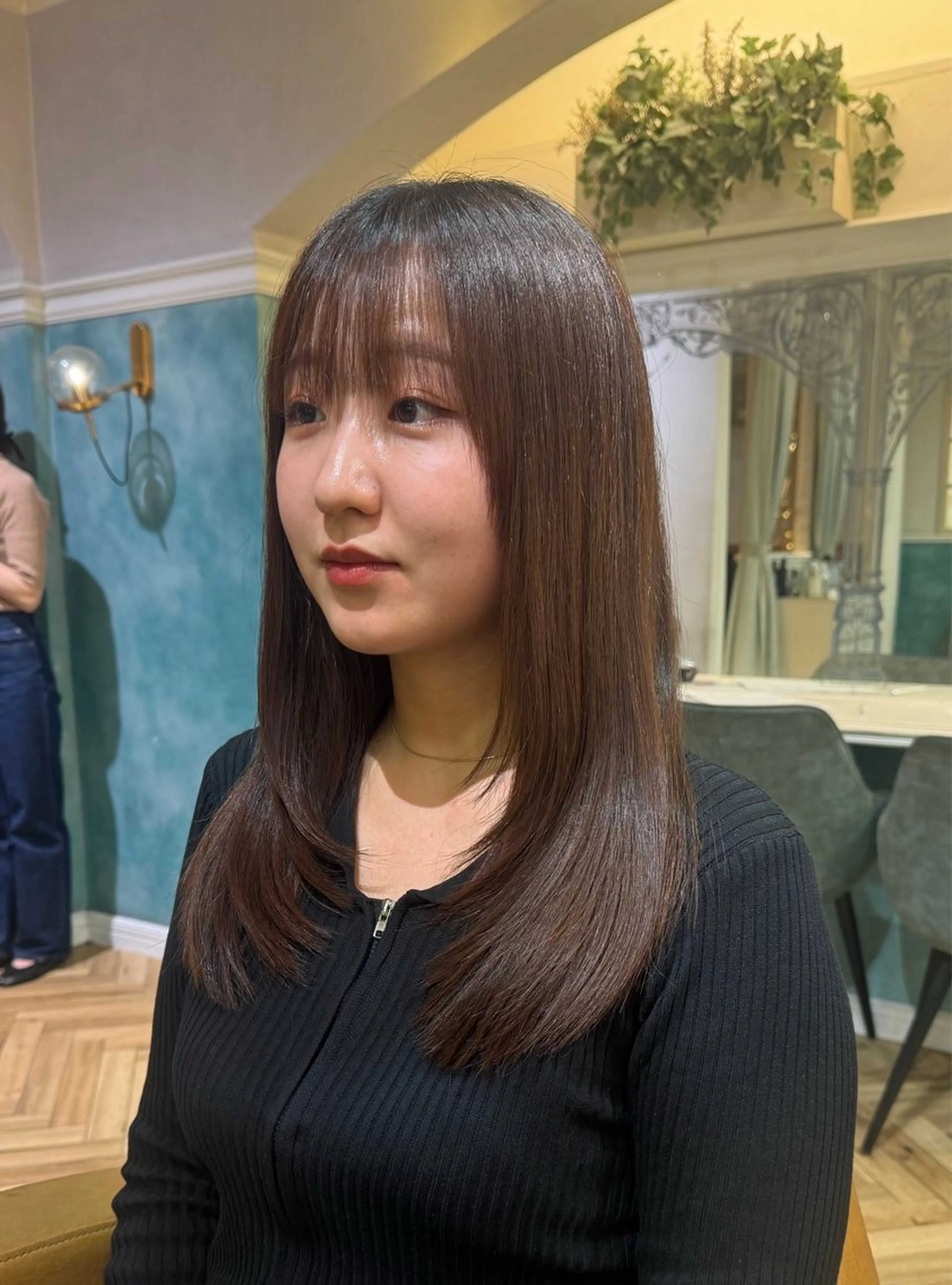 ロング レイヤーカット ボブ/透明感カラー /しなる🌷のヘアスタイル