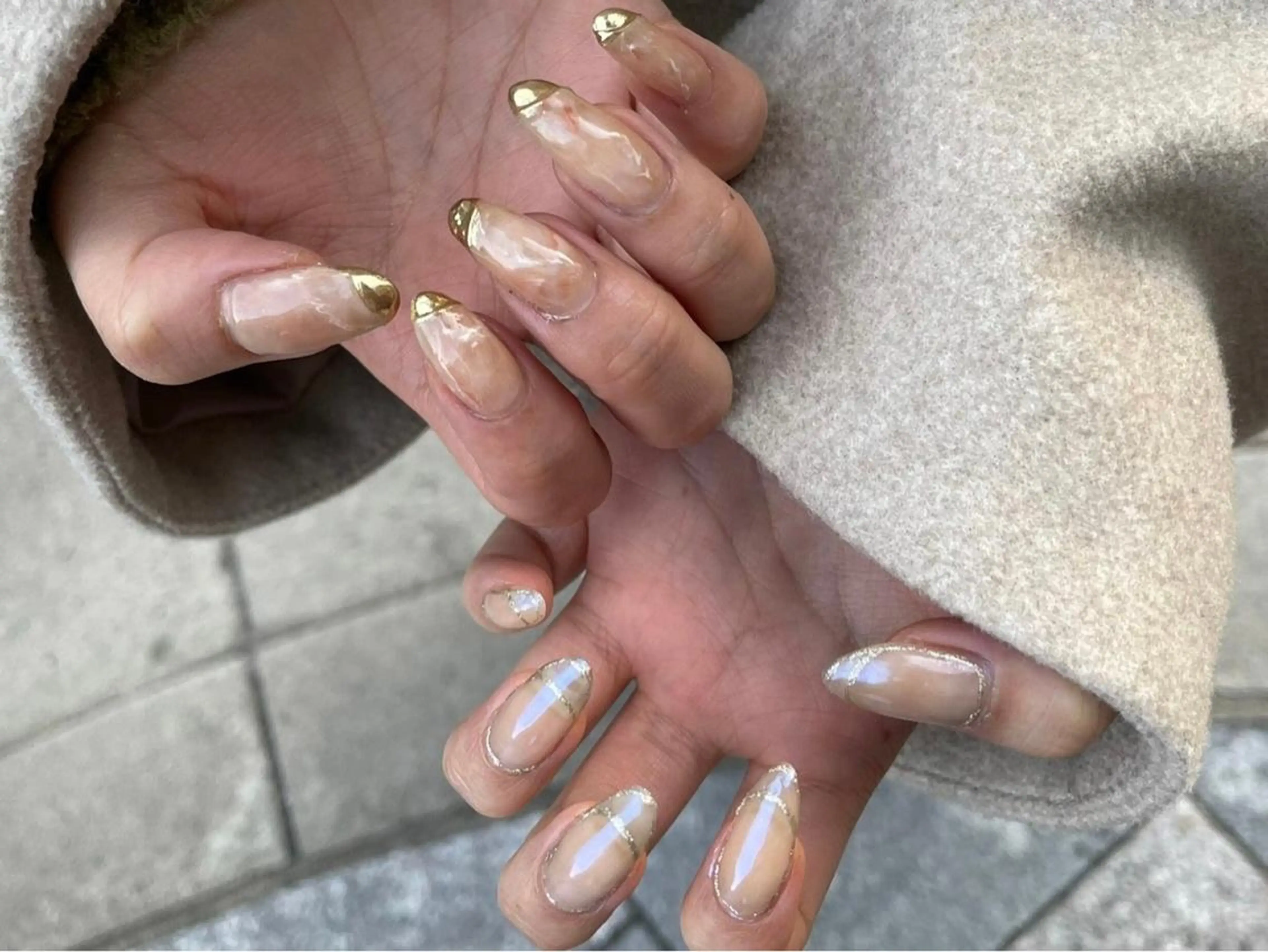 ネイル 京都レイヤーカット/ 縮毛矯正/羽柴りくのヘアスタイル