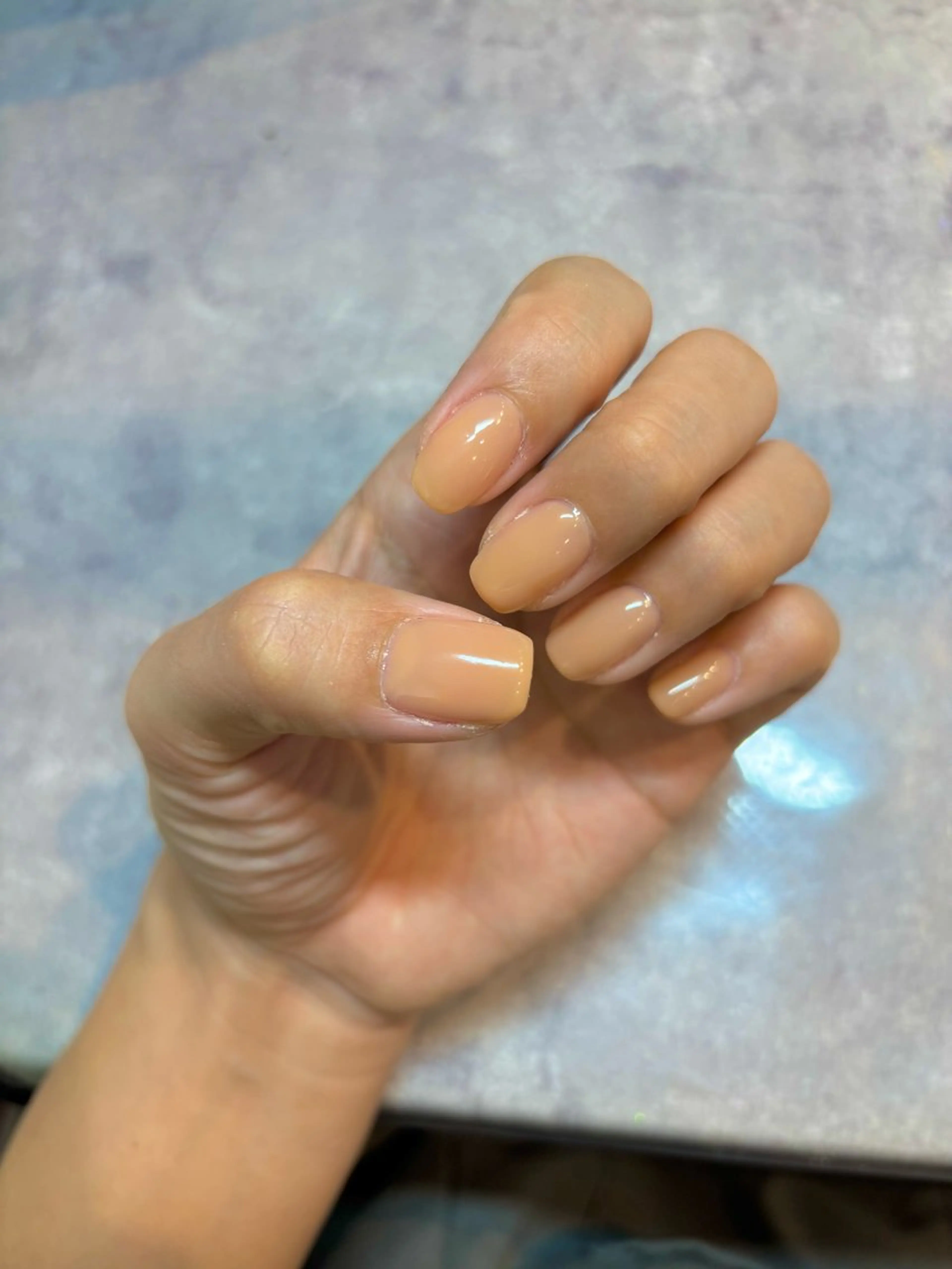 ネイル ワンカラーネイル Hanjo Yumiのネイルデザイン