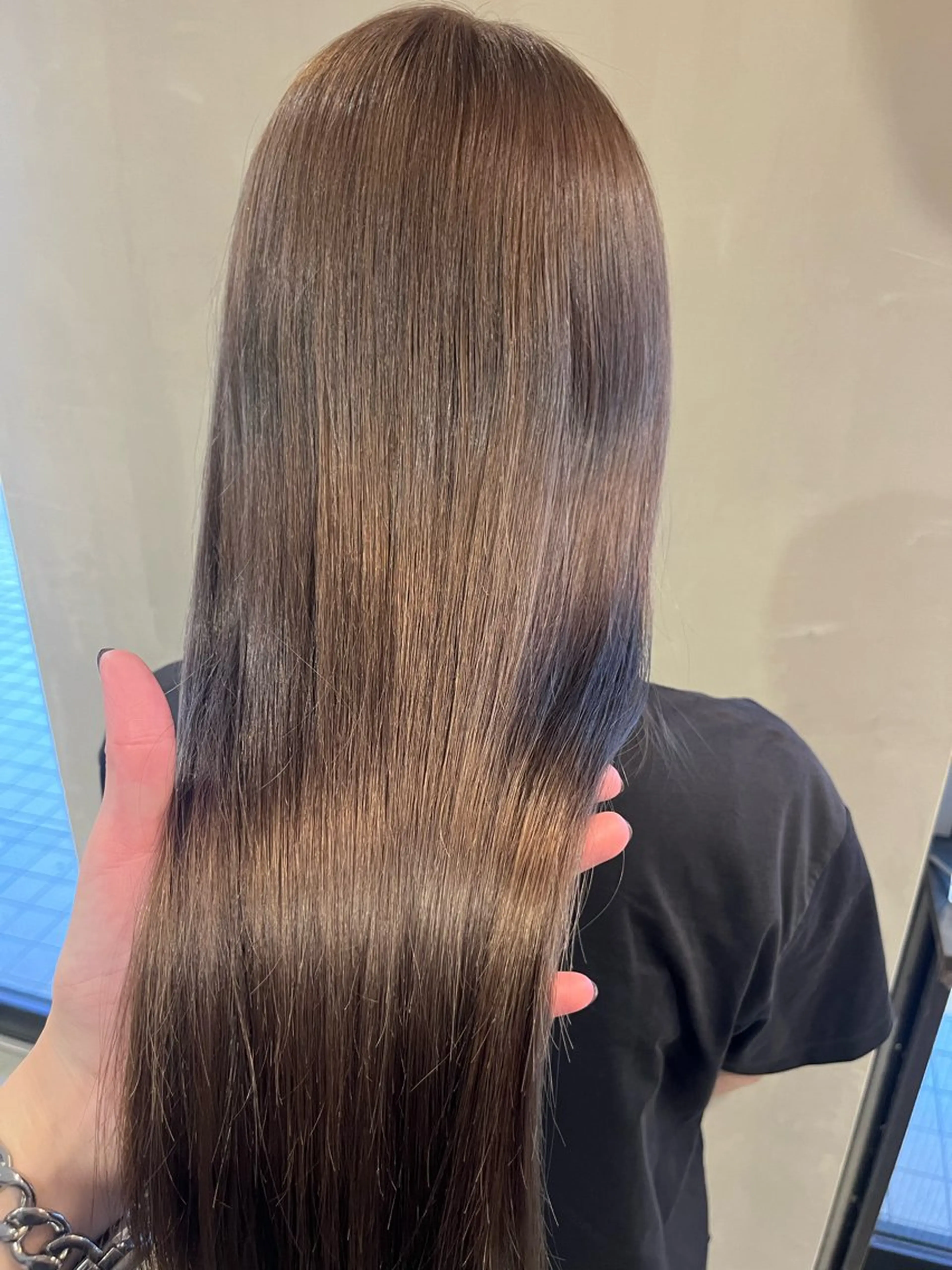 ロング カラー ヘアアレンジ みわ/博多 ブリーチ/メンズヘアのヘアスタイル