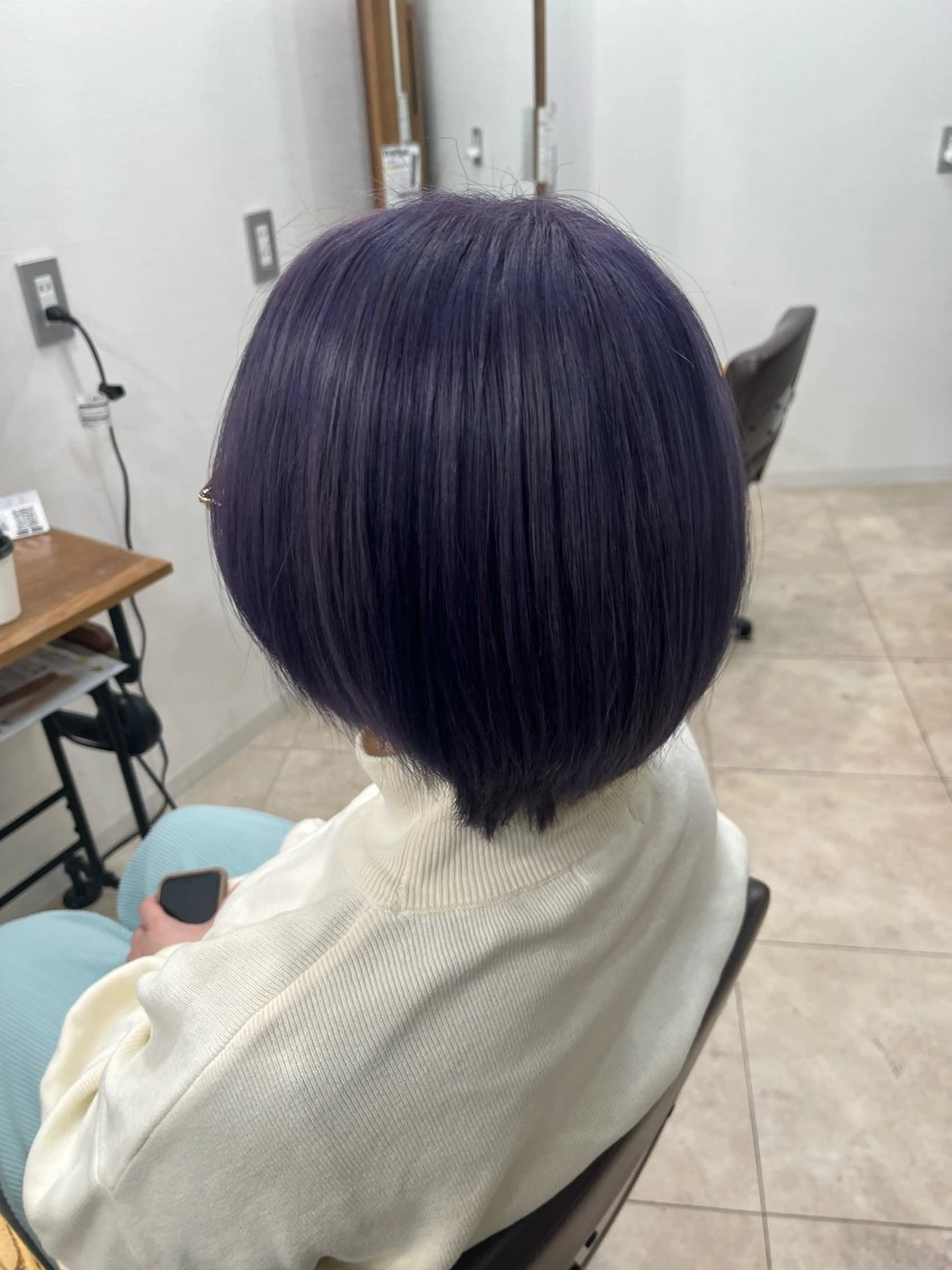 ショート カラー 橋本 萌々香のヘアスタイル