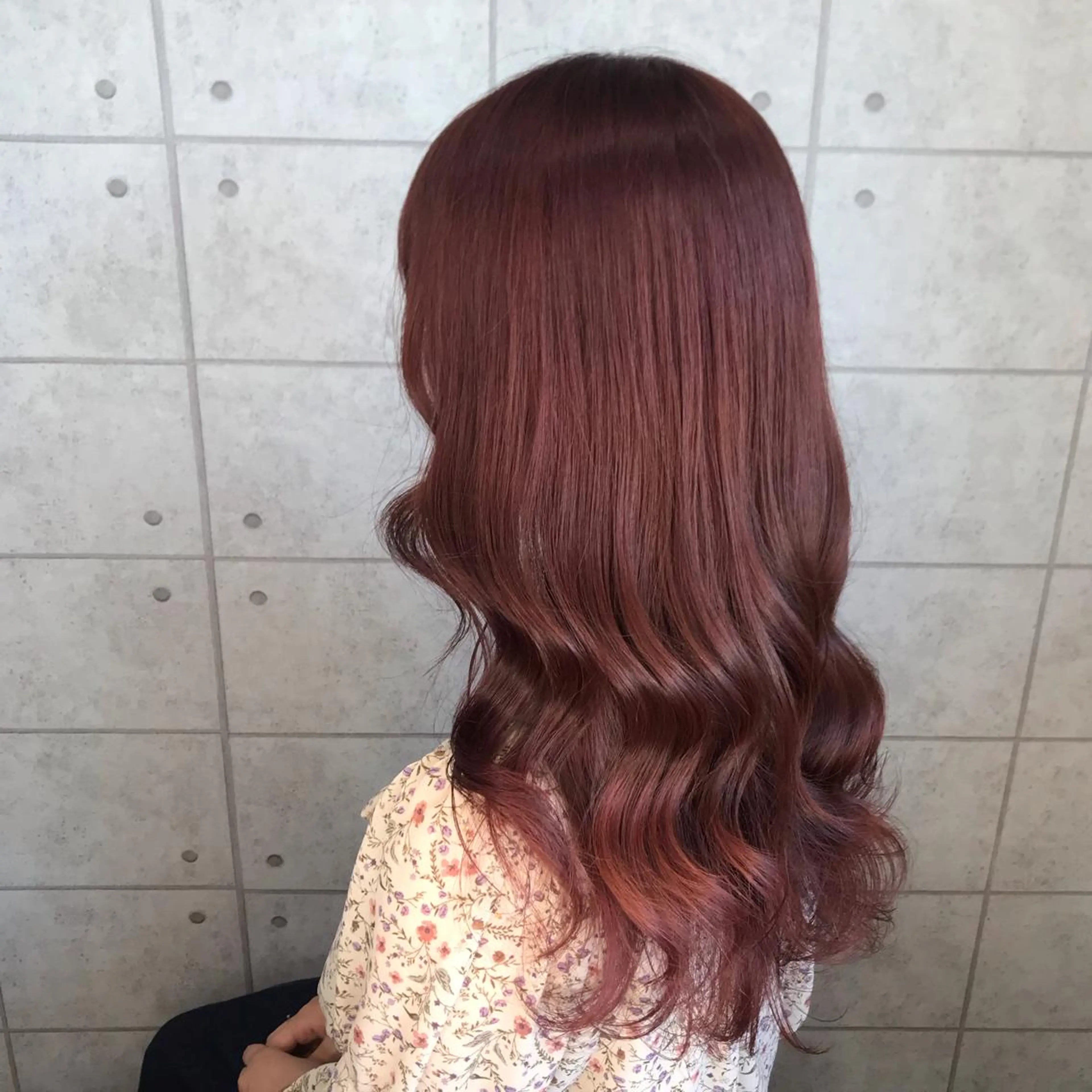 ロング カラー ヘアアレンジ knock【ノック】所属・烏丸韓国ヘア🇰🇷 ayaka🎀のヘアスタイル