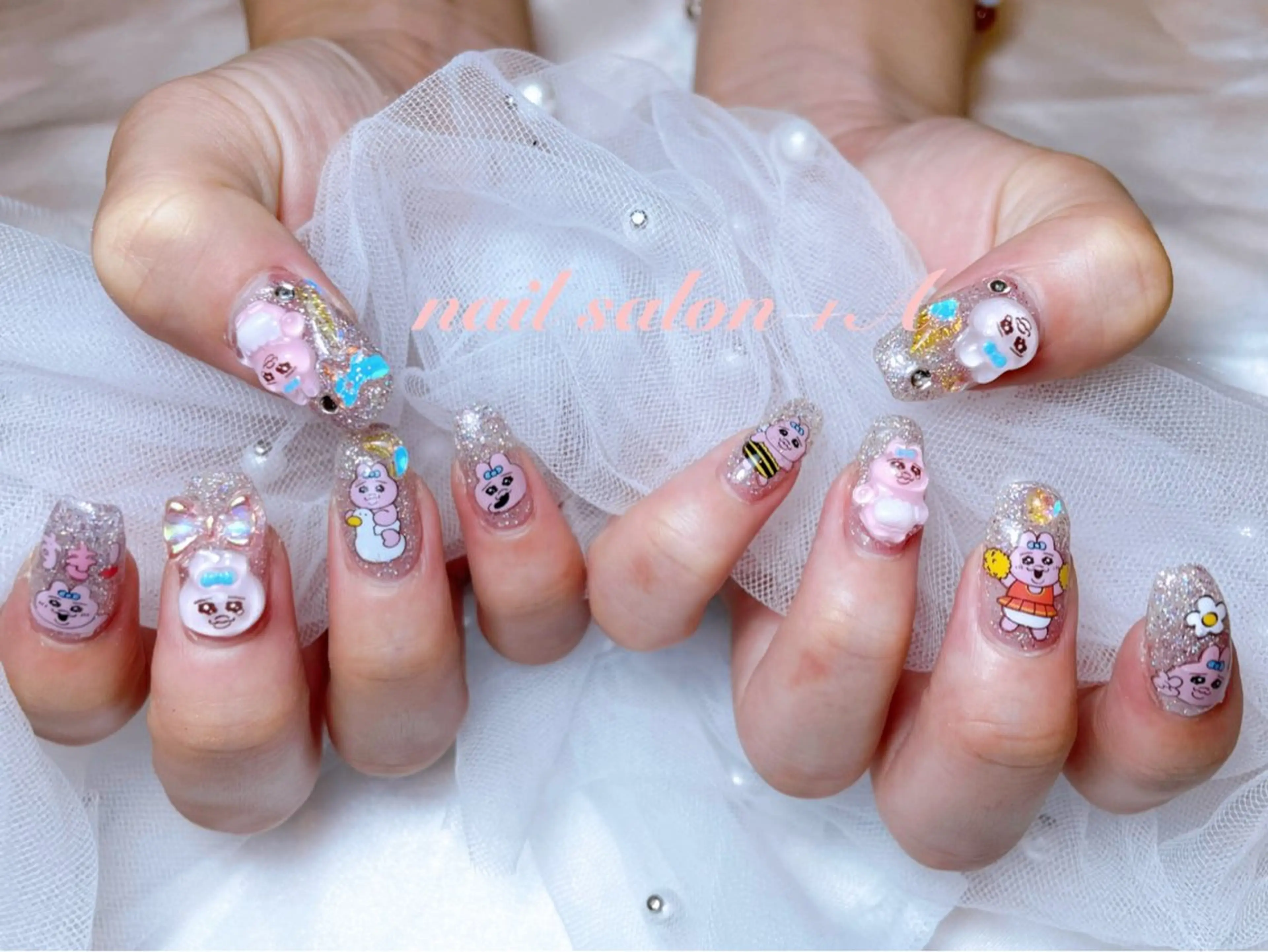 セミロング nail salon +A所属・Nail Salon +Aのネイルデザイン