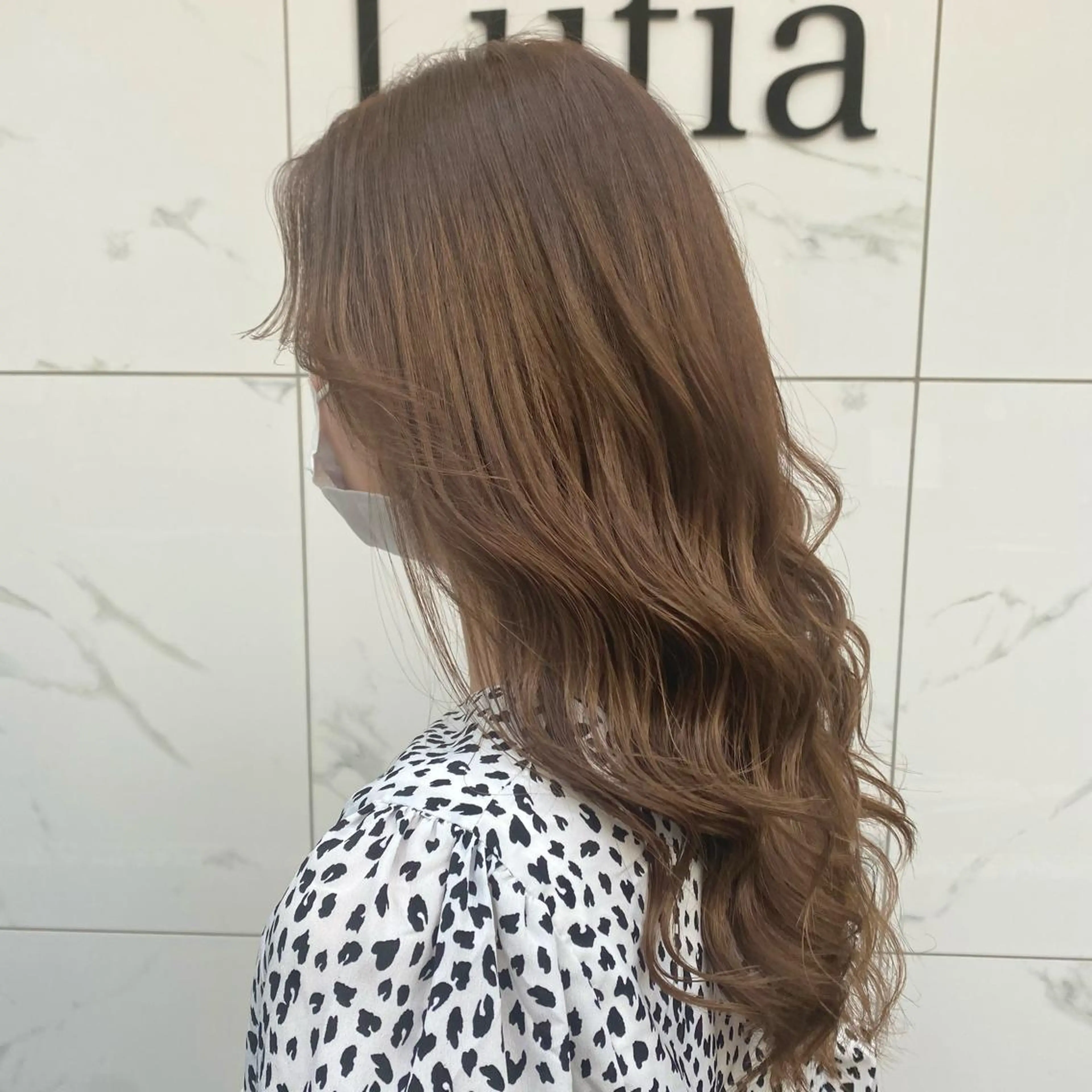 セミロング カラー 増子 祐太朗のヘアスタイル