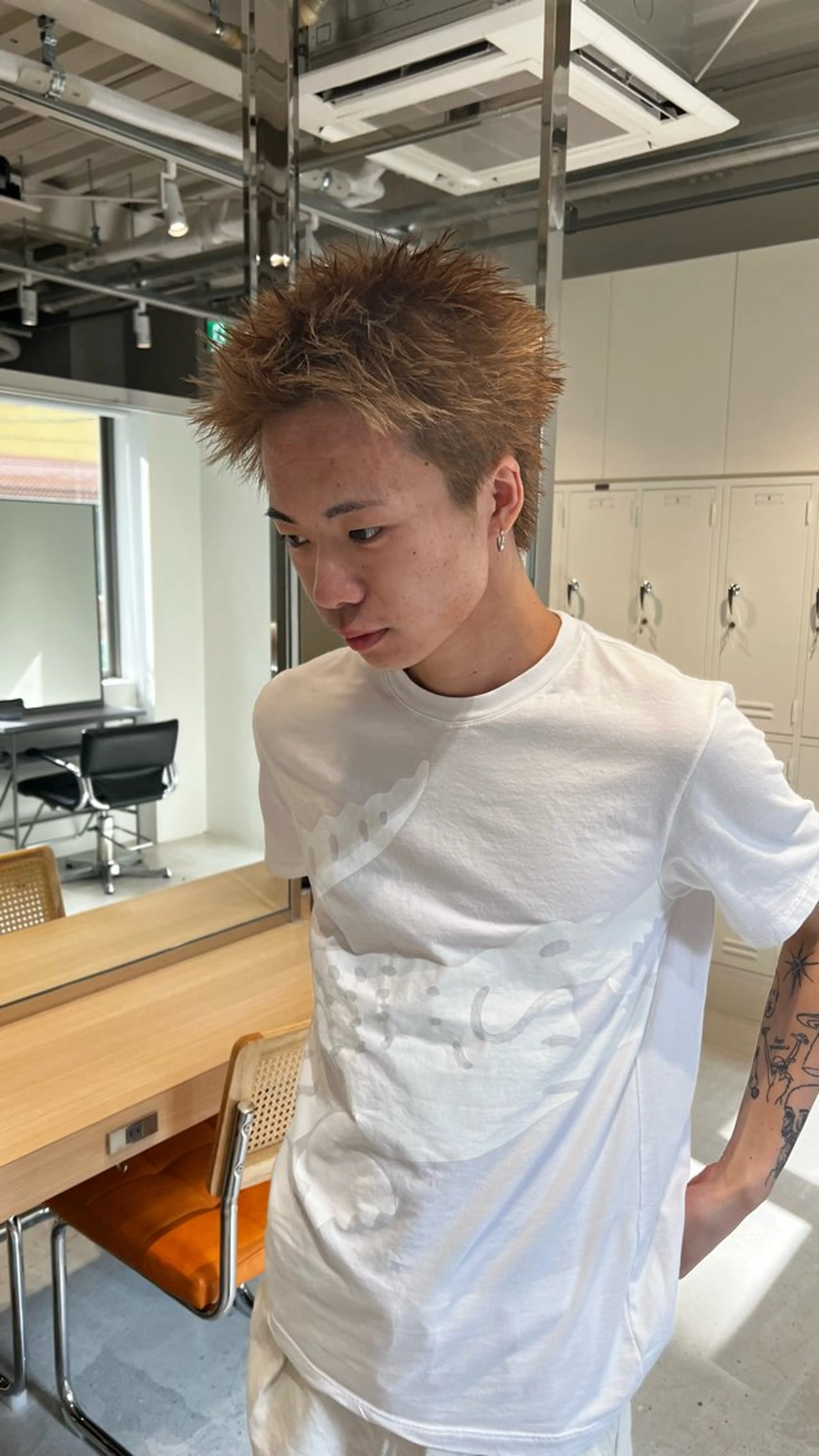 メンズカラー+クイックトリートメントの写真