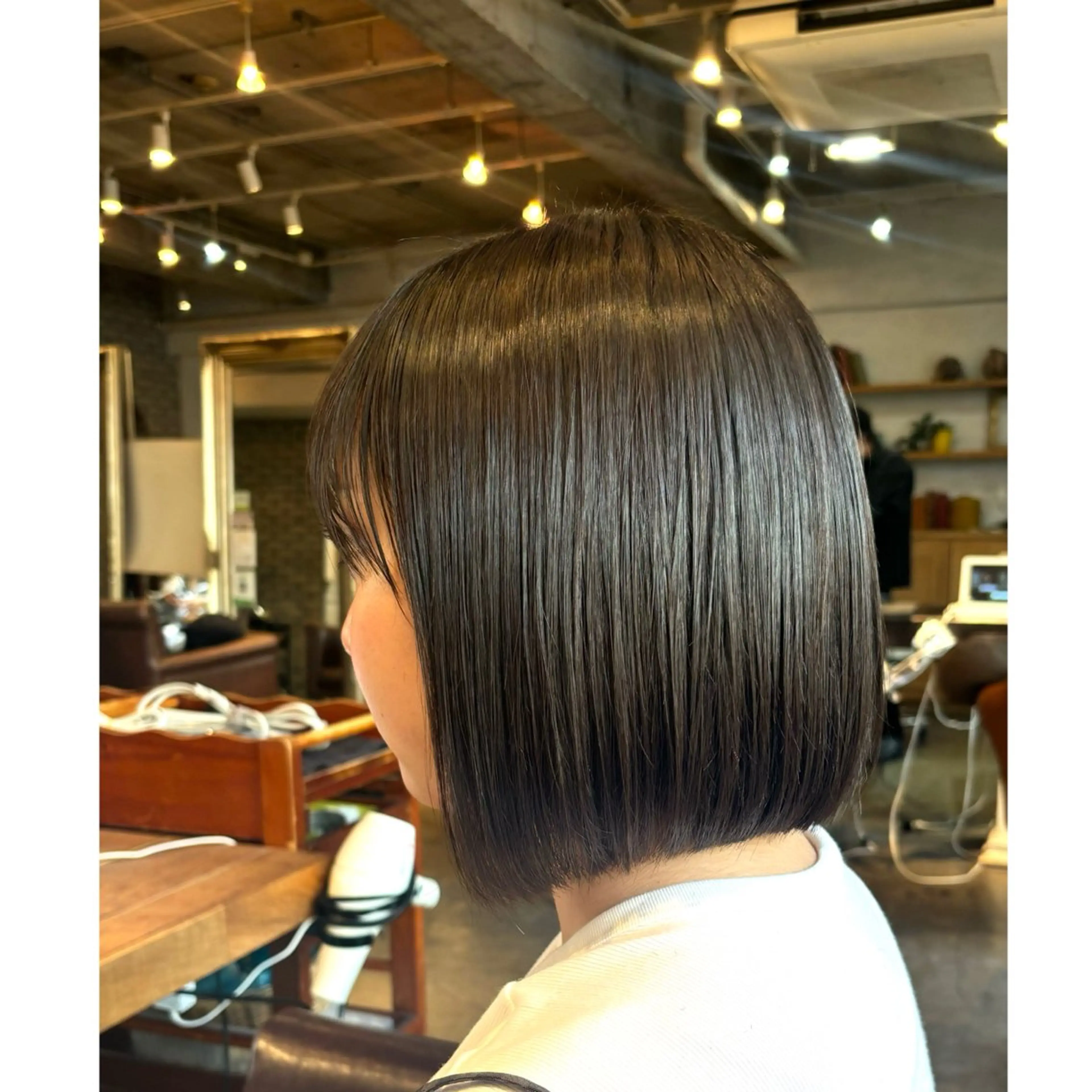 ショート 愛され透明感カラー 🤎SUMIRE🤎のヘアスタイル