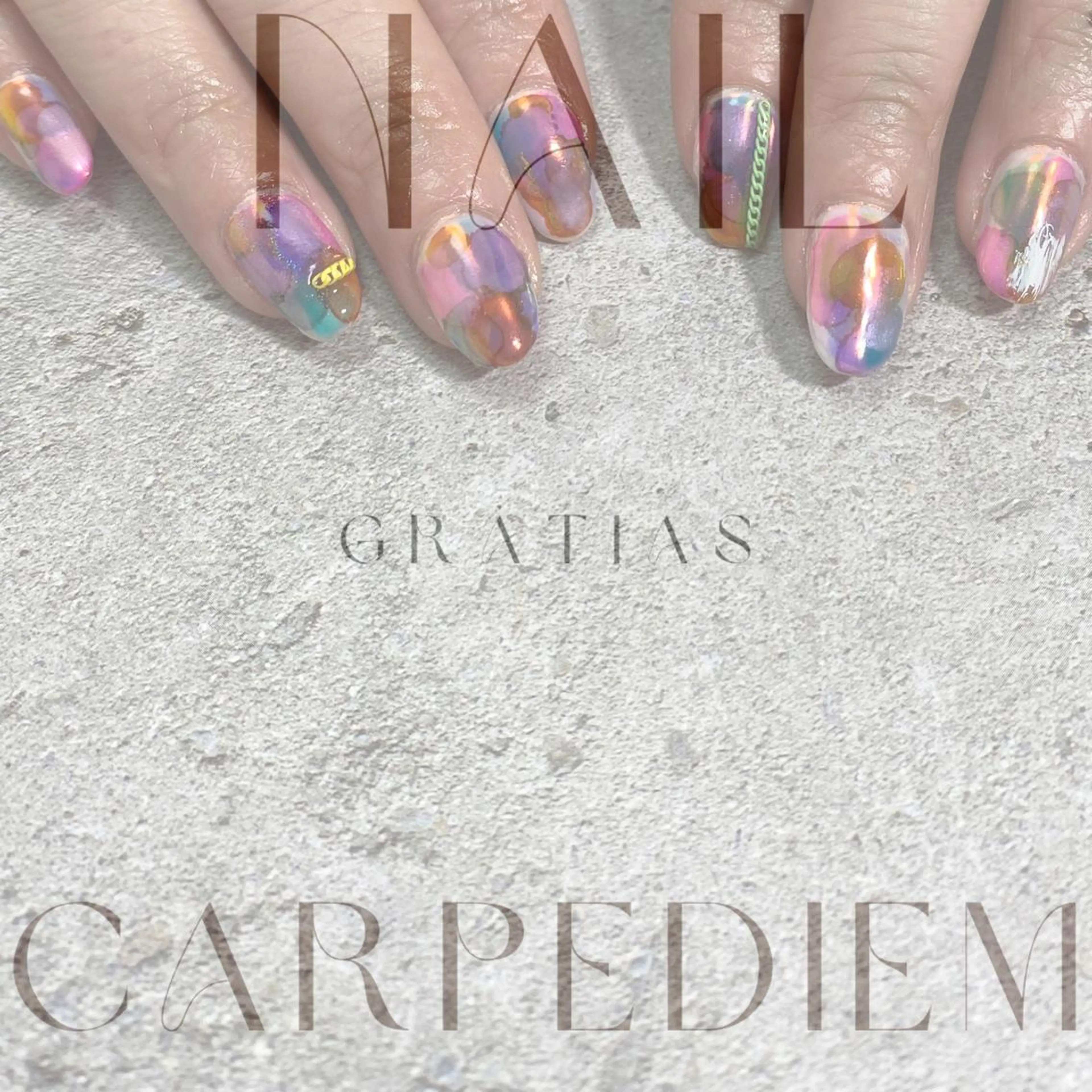 ネイル 城東区ネイルサロン carpediemのネイルデザイン