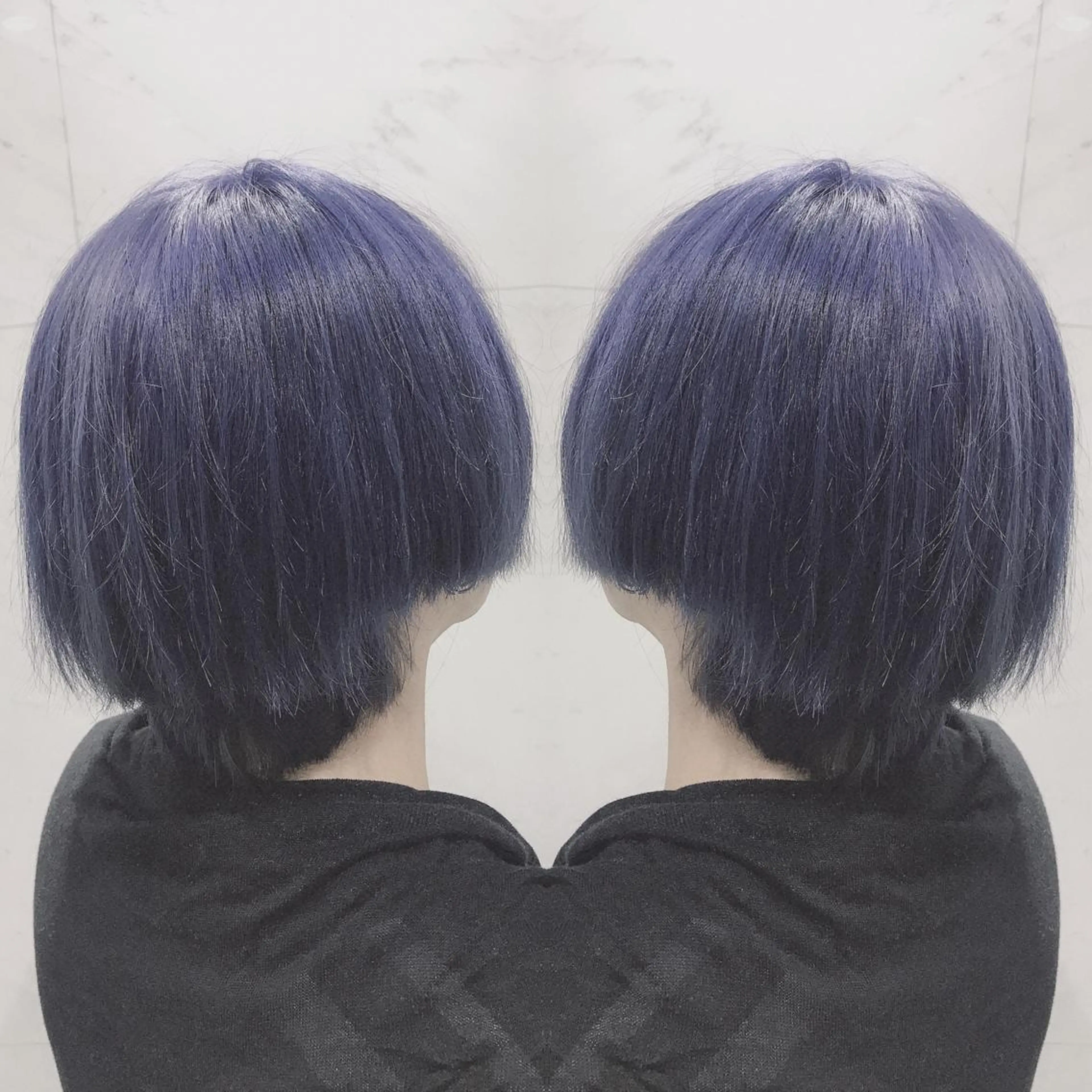 ミディアム カラー ブリーチ ヘアカラー cecil hair所属・重政 和樹のヘアスタイル