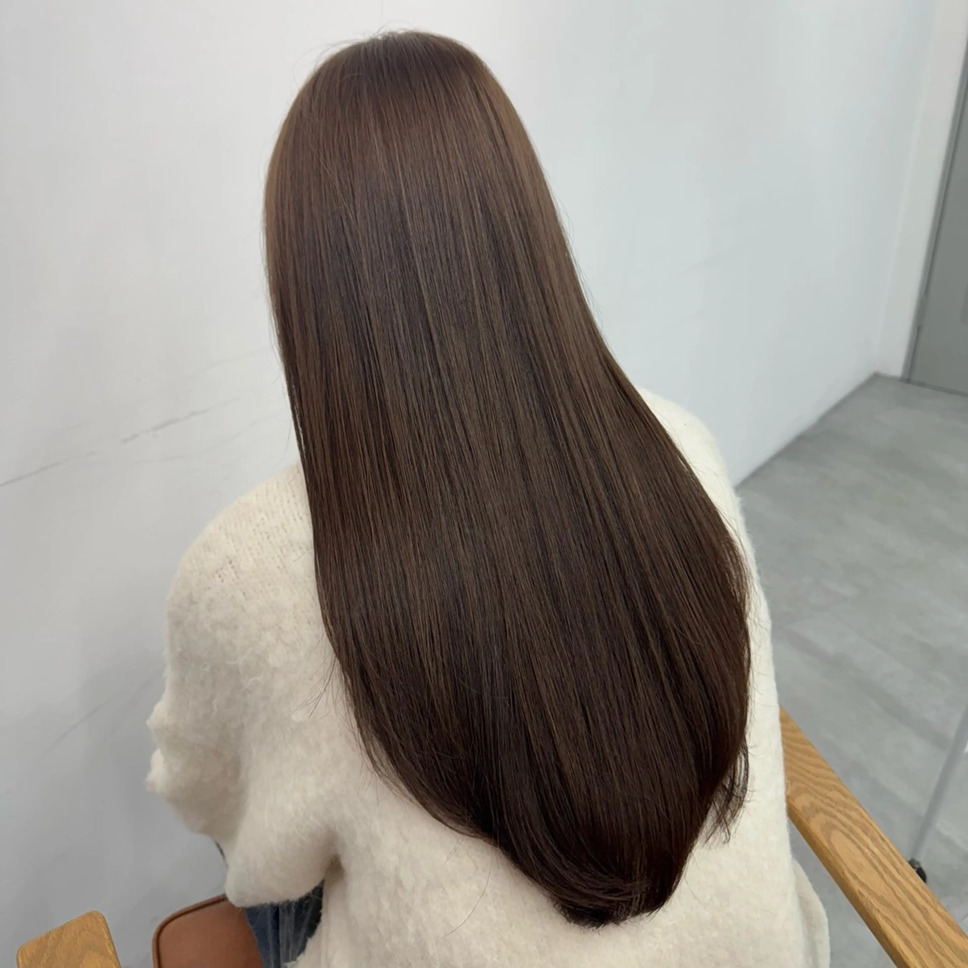 ロング カラー ヘアアレンジ ヘアカラー ブリーチなしカラー /ベージュ/安形翔のヘアスタイル