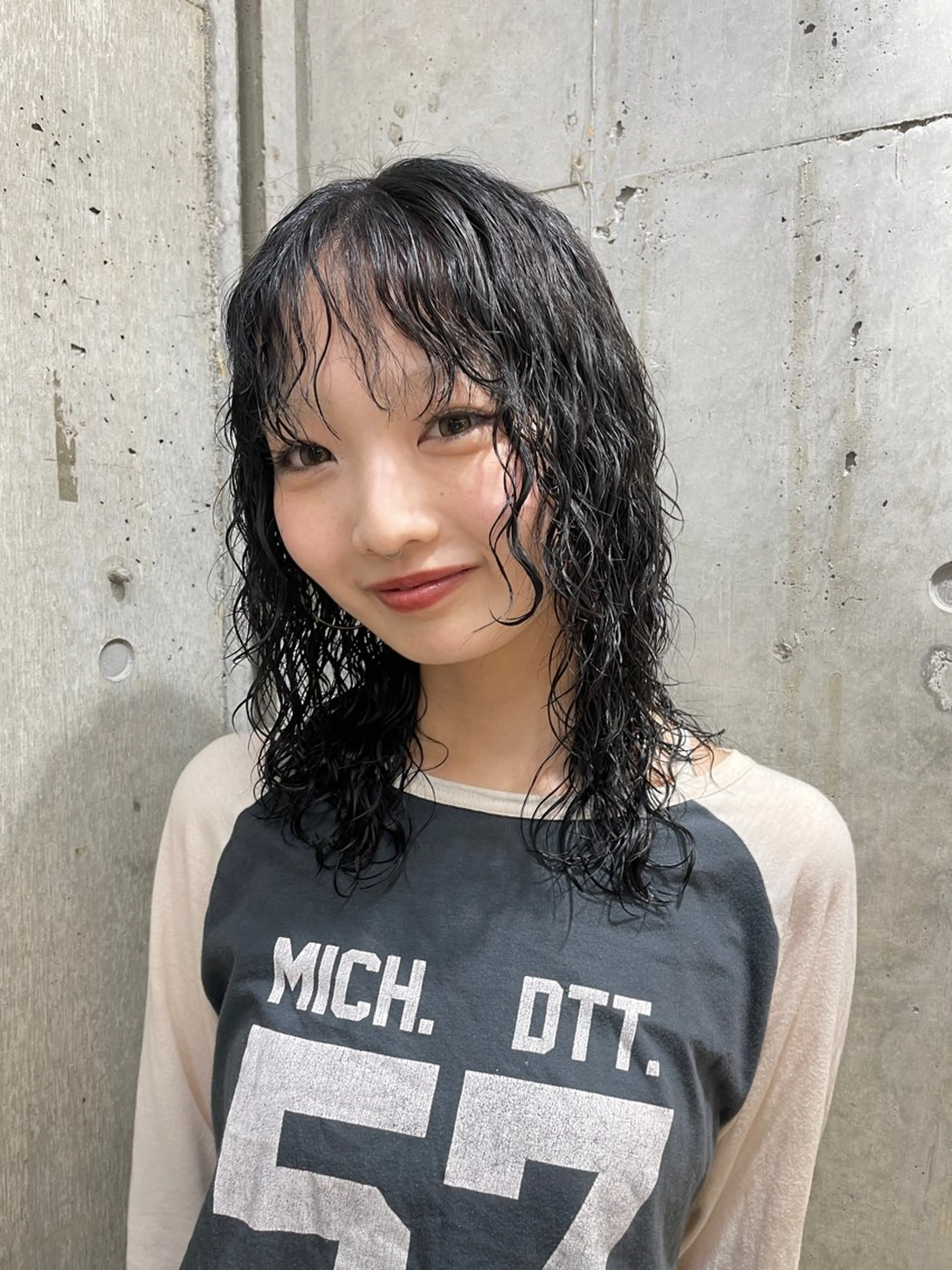 ❤️🎄冬はやっぱり暗い髪が可愛い⛄️❤️ワンカラー＋トリートメント✨の写真