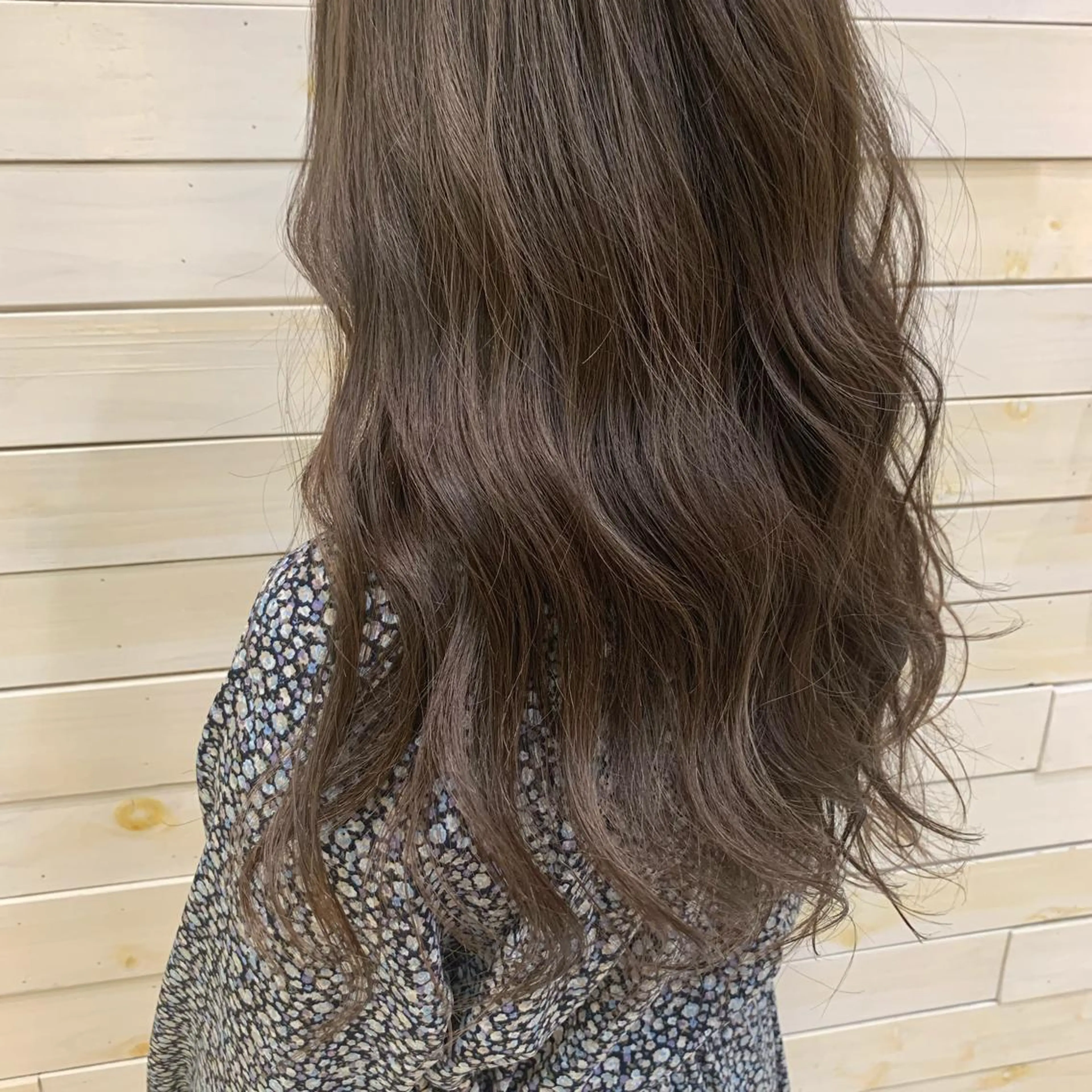 カラー ヘアカラー 黒田瀬奈/ボブ まろやかベージュのヘアスタイル