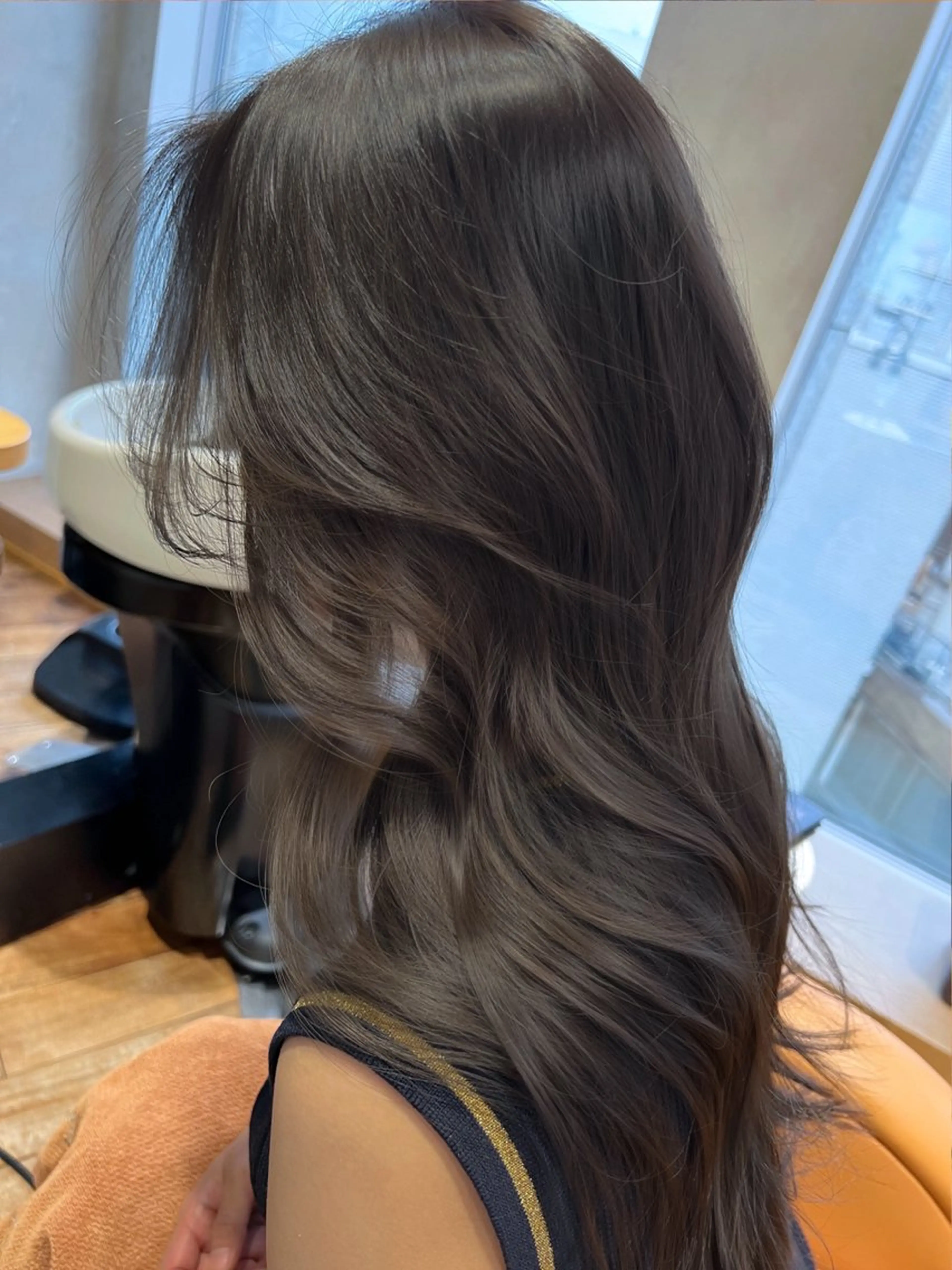 ロング カラー 映える顔まわり/前髪 特化 💗 ユキマのヘアスタイル