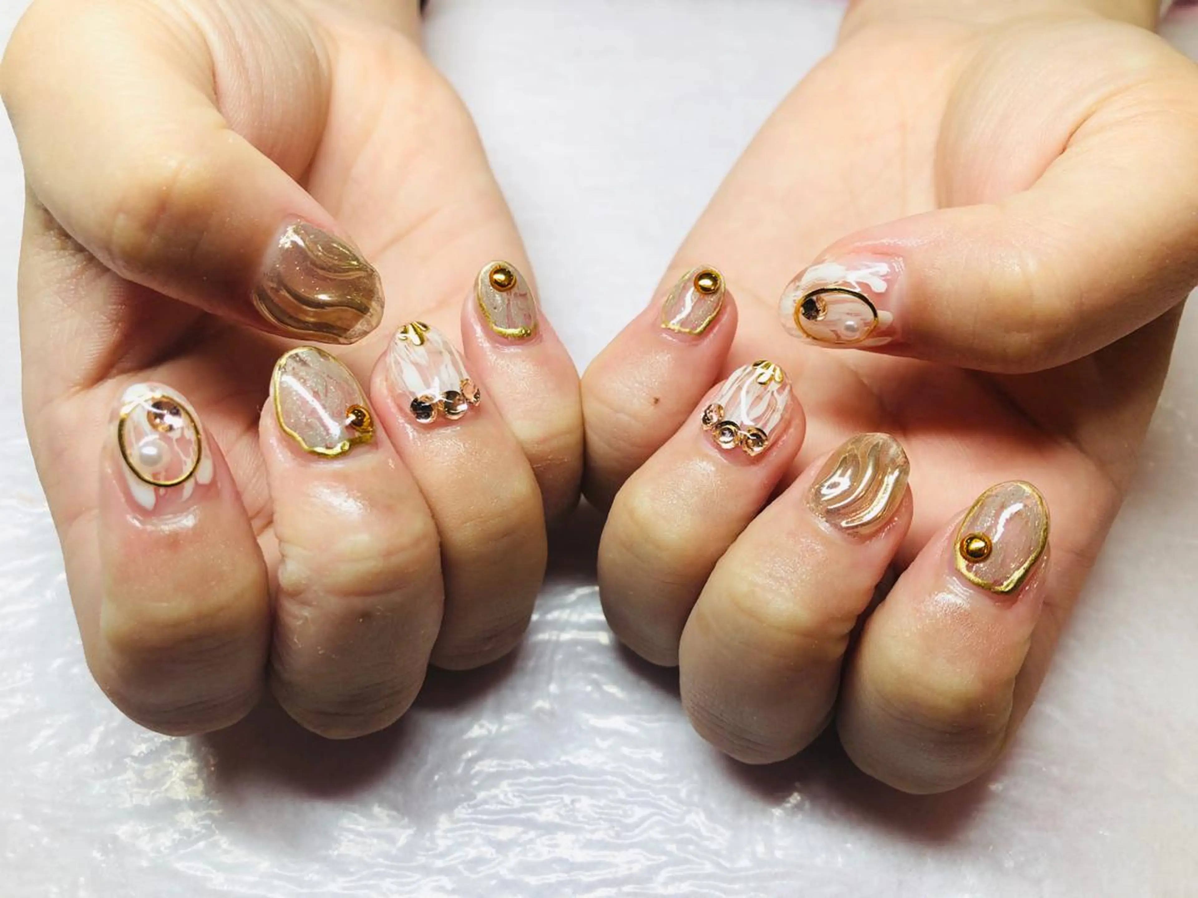 ネイル いちじゅう あおいのネイルデザイン