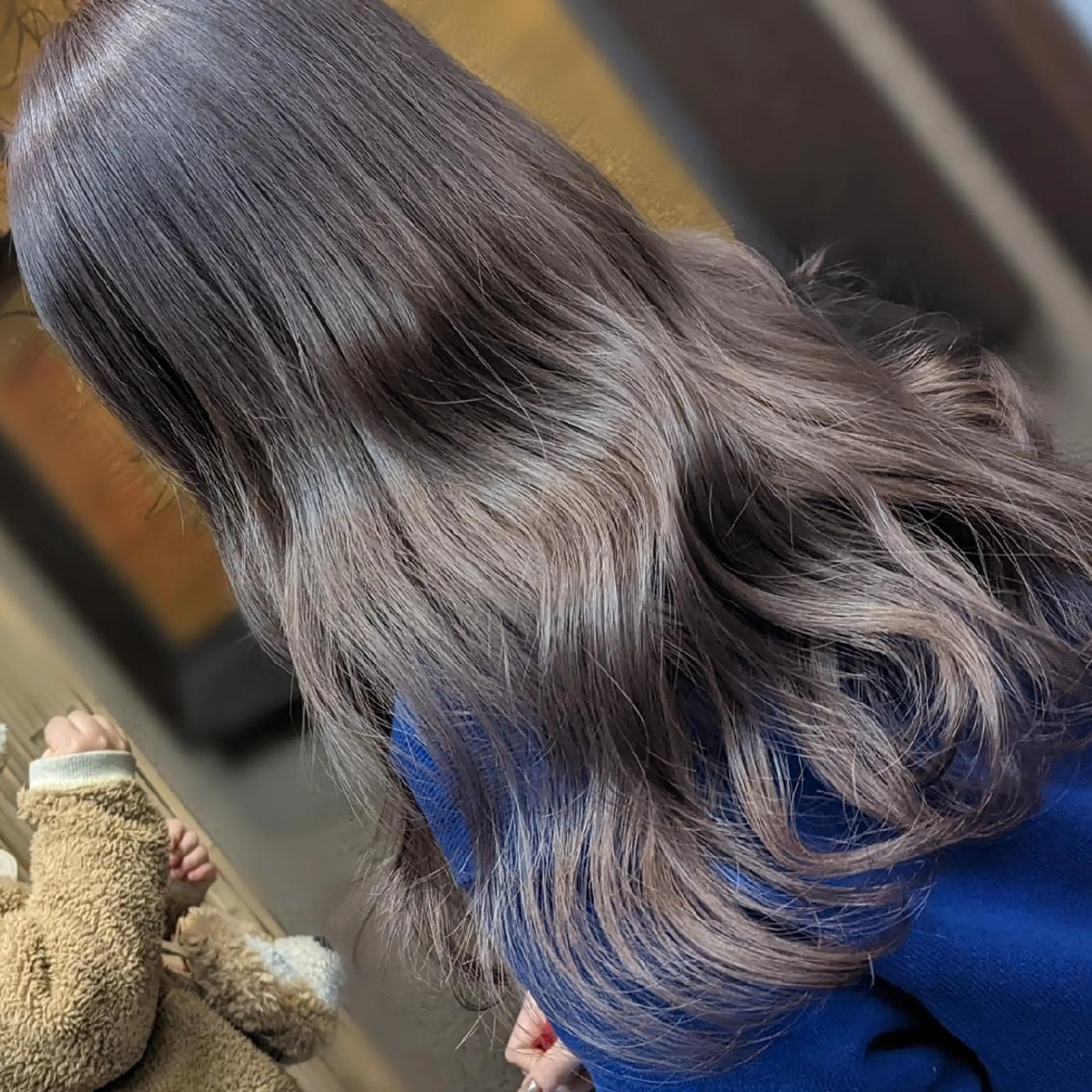 ロング カラー fuwat所属・秋葉原でカラーする なら🐉ちぇーたんのヘアスタイル