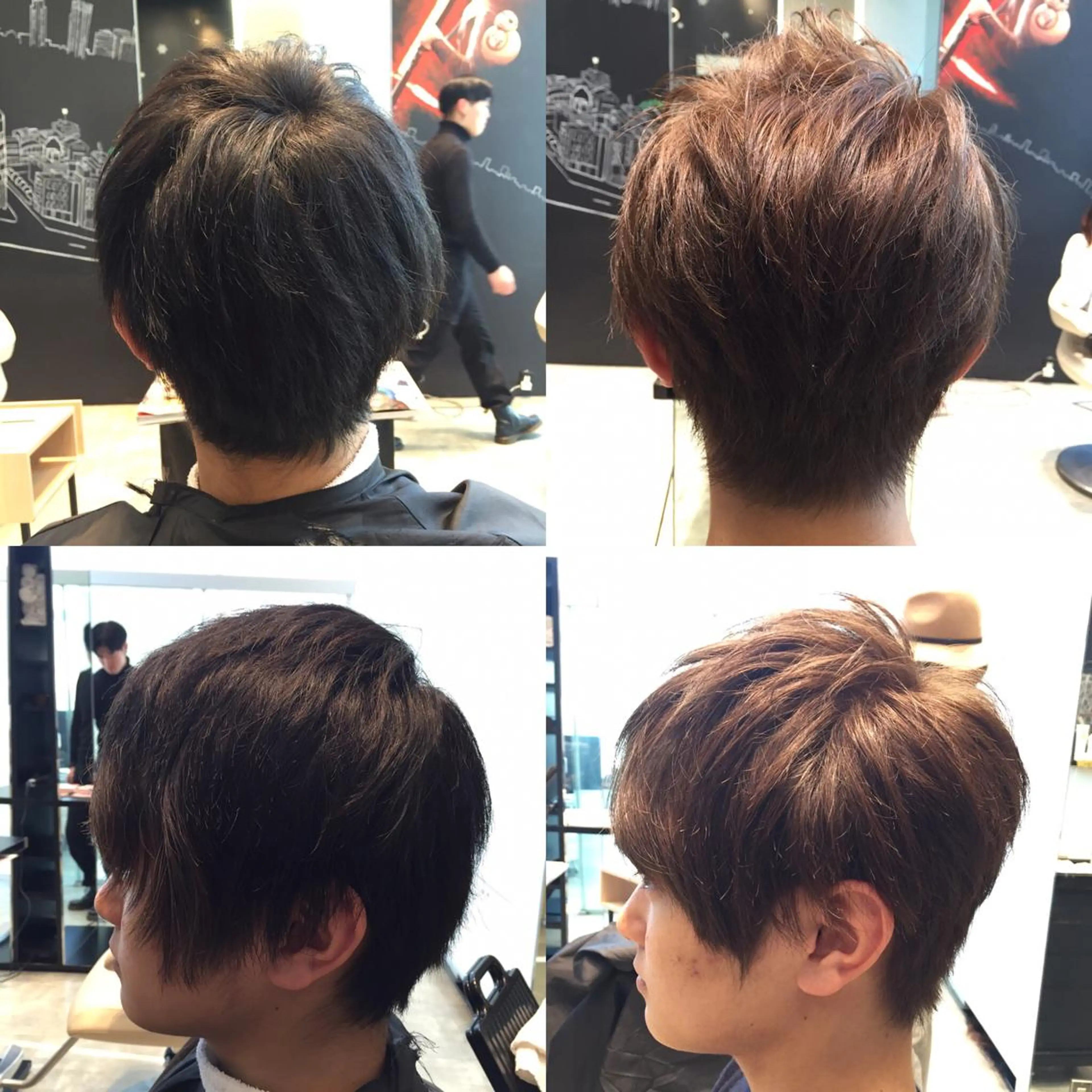 ショート カラー メンズ Re:ta KANZOのヘアスタイル