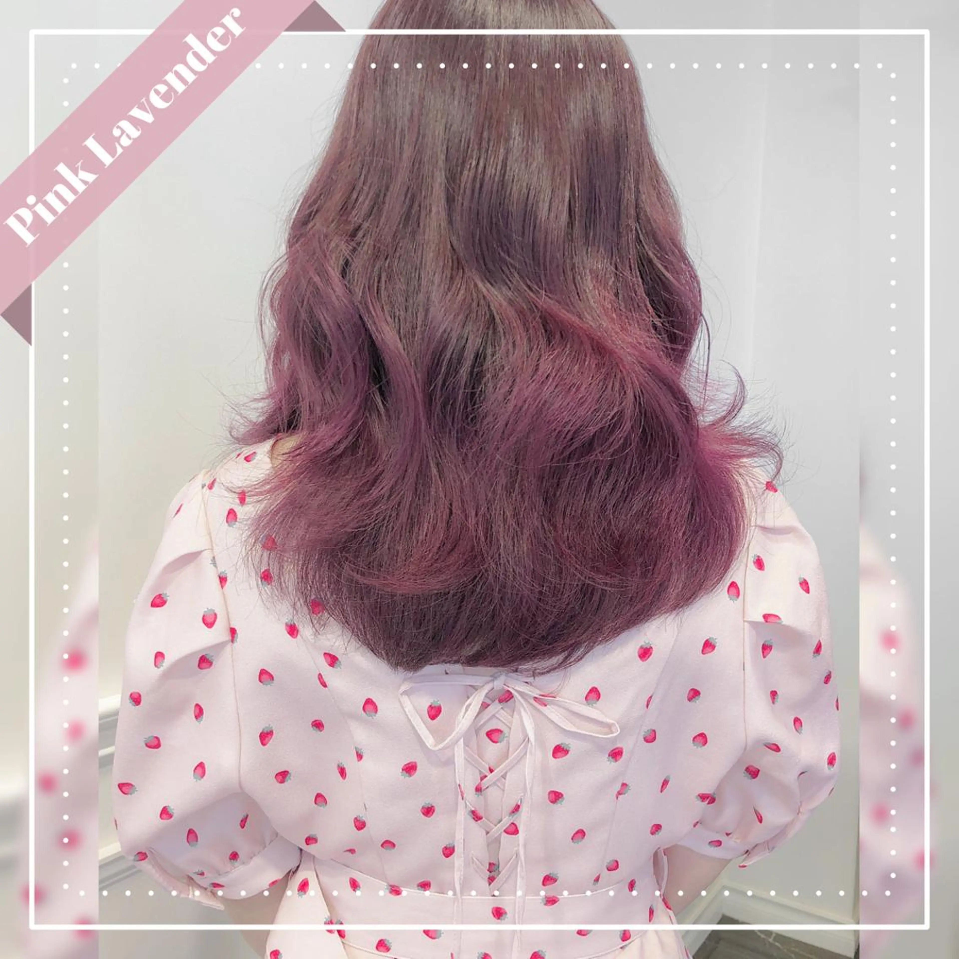 セミロング カラー ブリーチ LOTTA CUCCI所属・miyu /トレンド カラー×艶髪のヘアスタイル