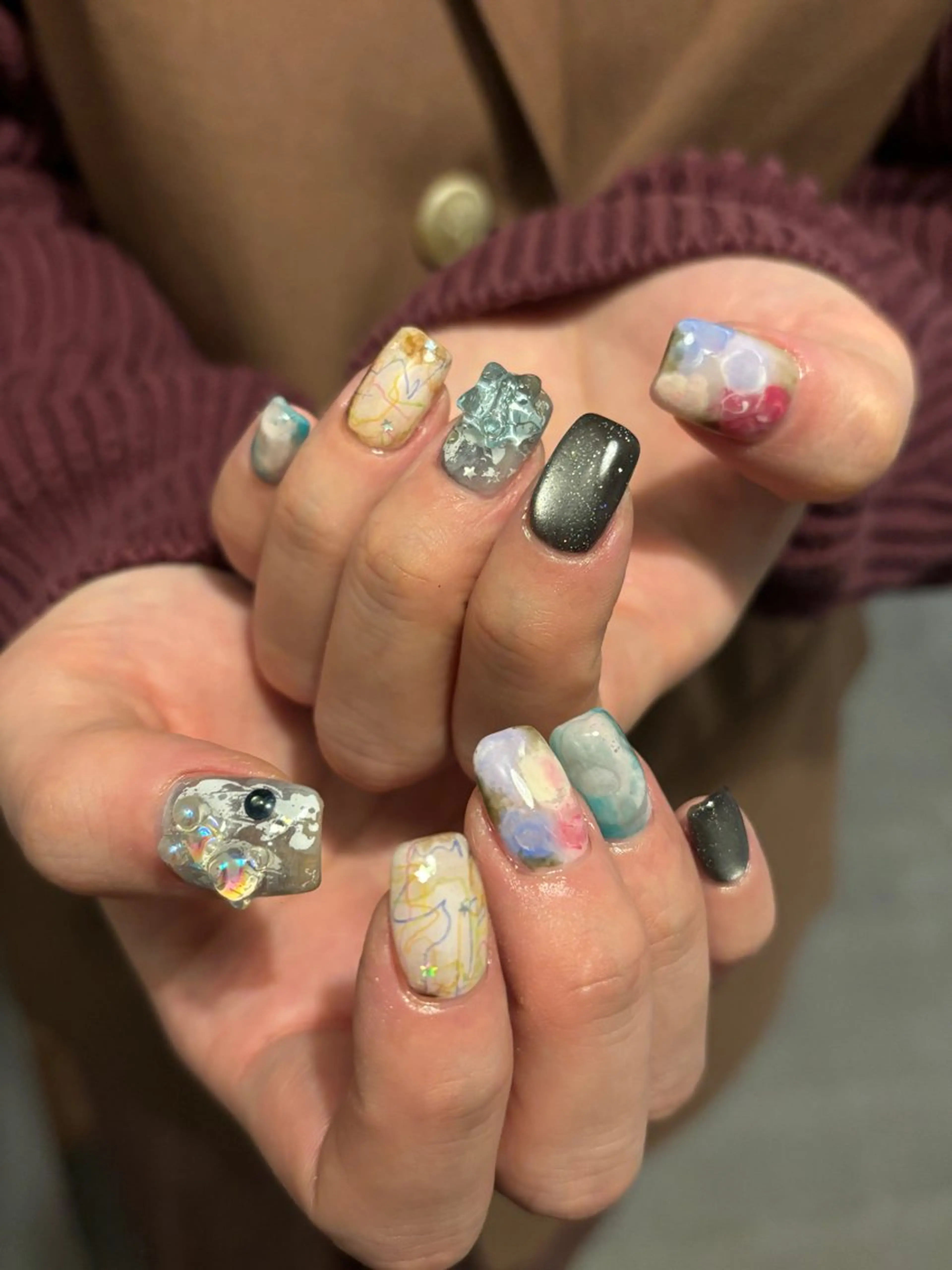 ネイル ハンドネイル sister  mohawk所属・chika ／ nailのネイルデザイン