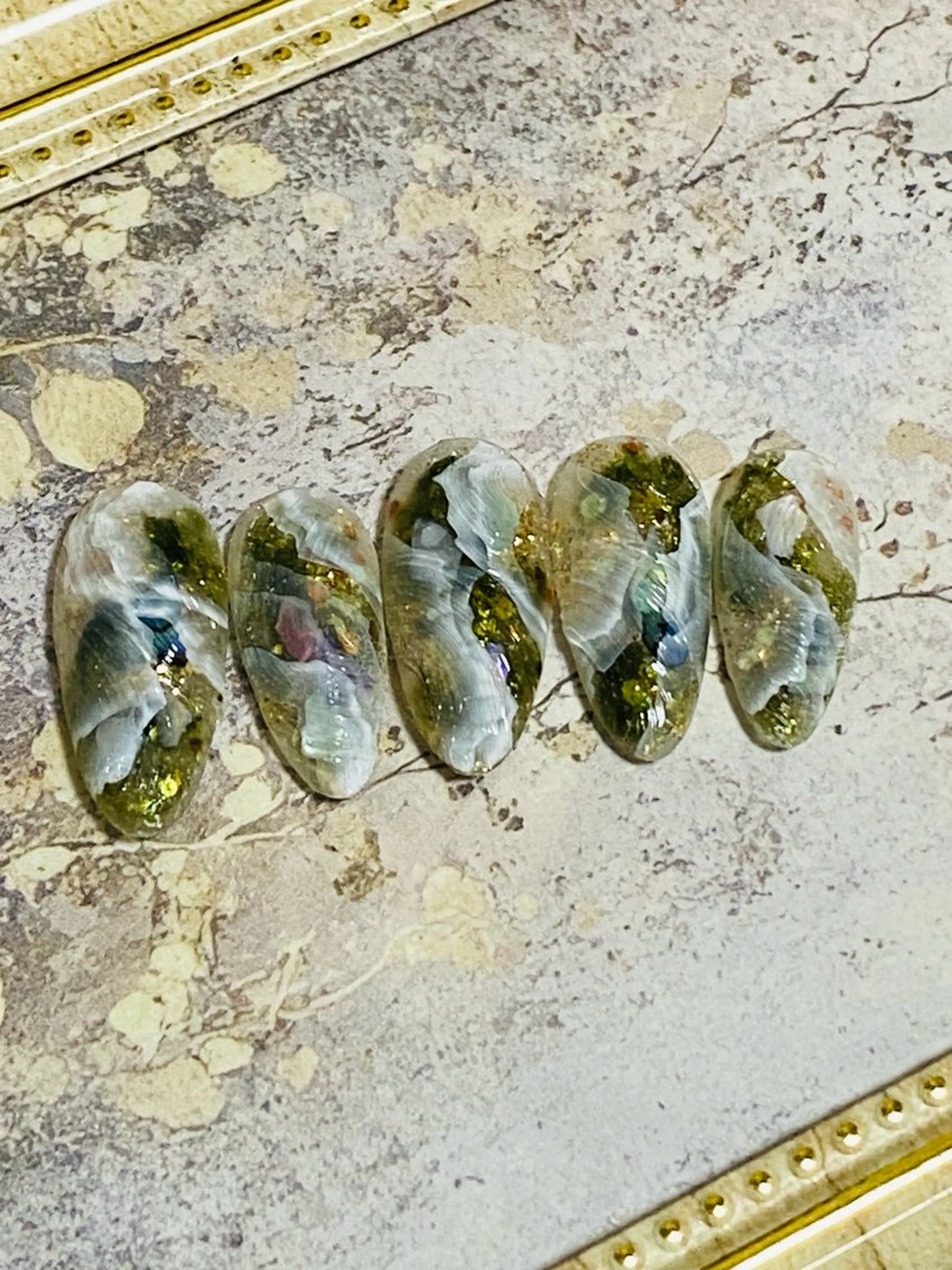 ネイル ハンドネイル 自宅ネイルサロン ♦️nuance♦️のネイルデザイン