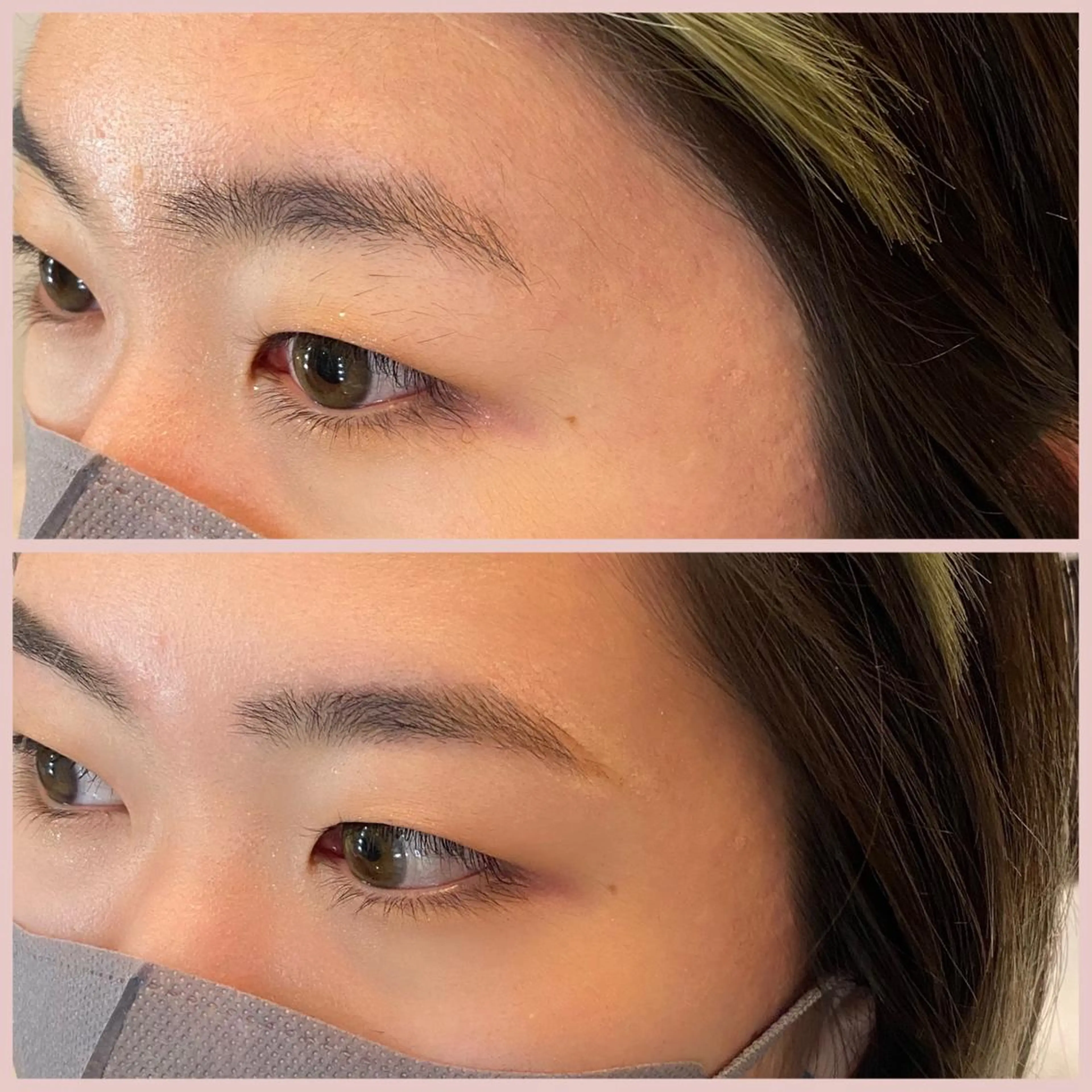 アイブロウ 柔らかい縮毛矯正/ ボブ/北林のヘアスタイル