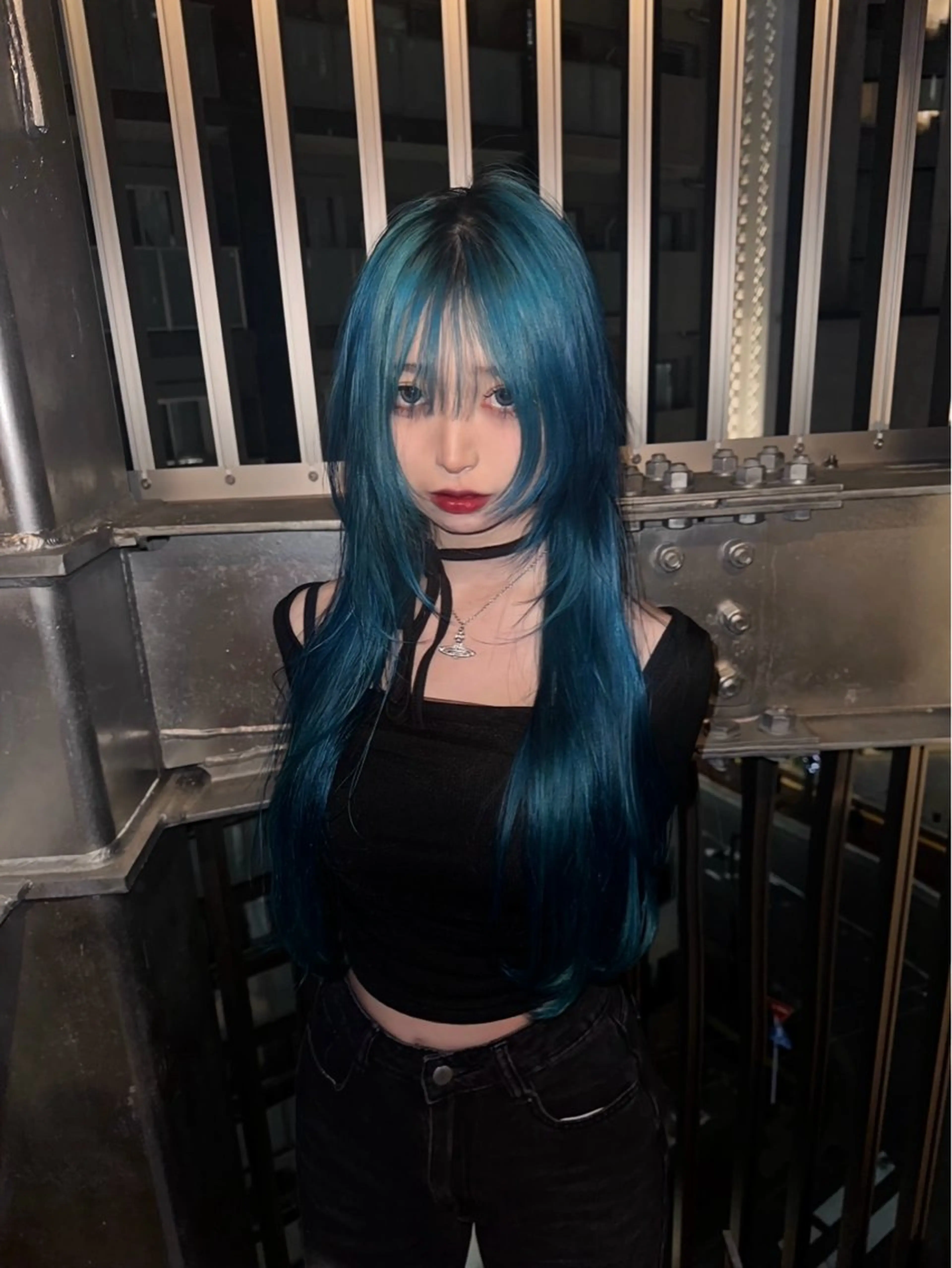 ロング カラー カット ヘアカラー トリートメント naito/ブリーチ /エクステ/縮毛のヘアスタイル