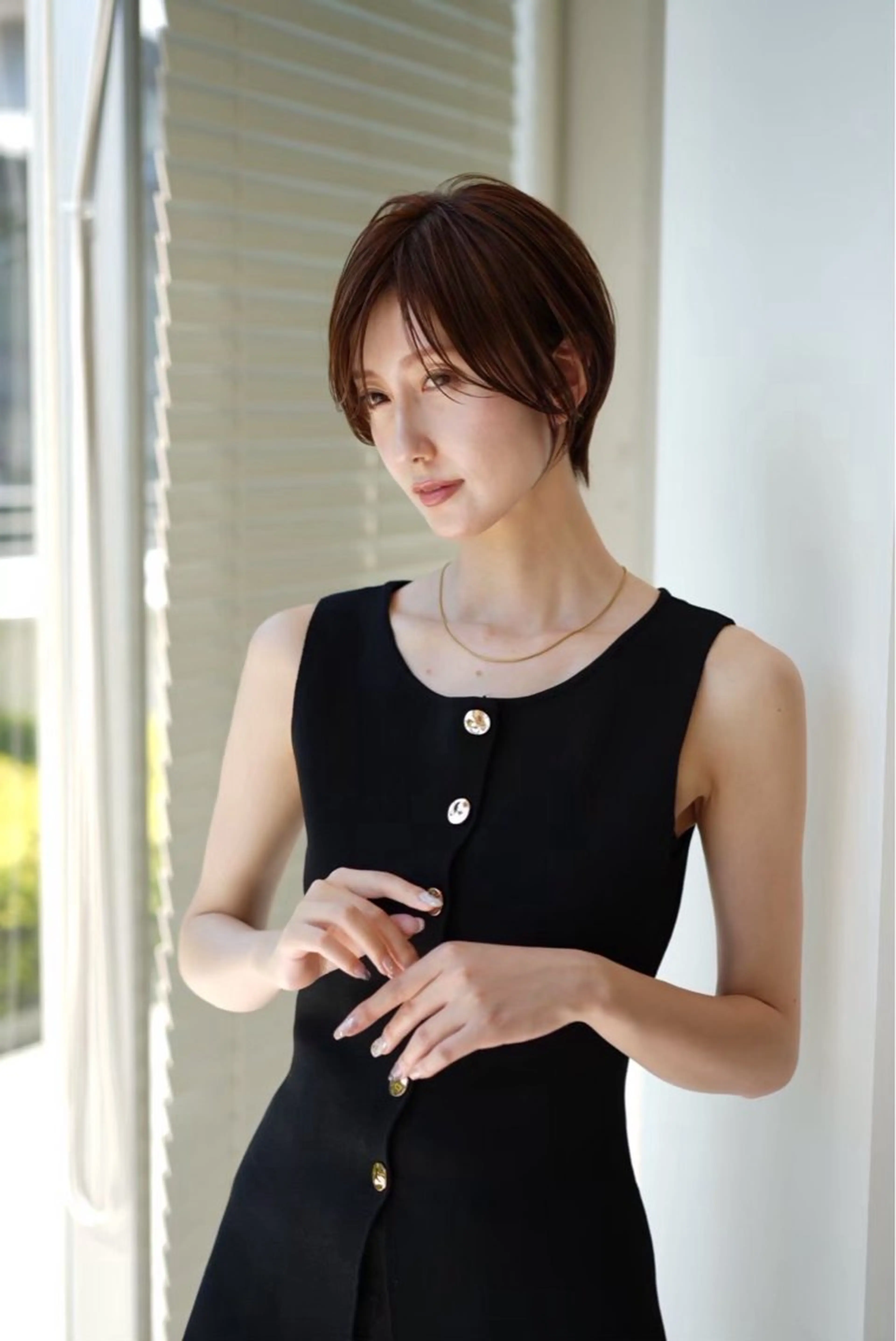 ショート カラー 加賀 千聖 /soigneのヘアスタイル