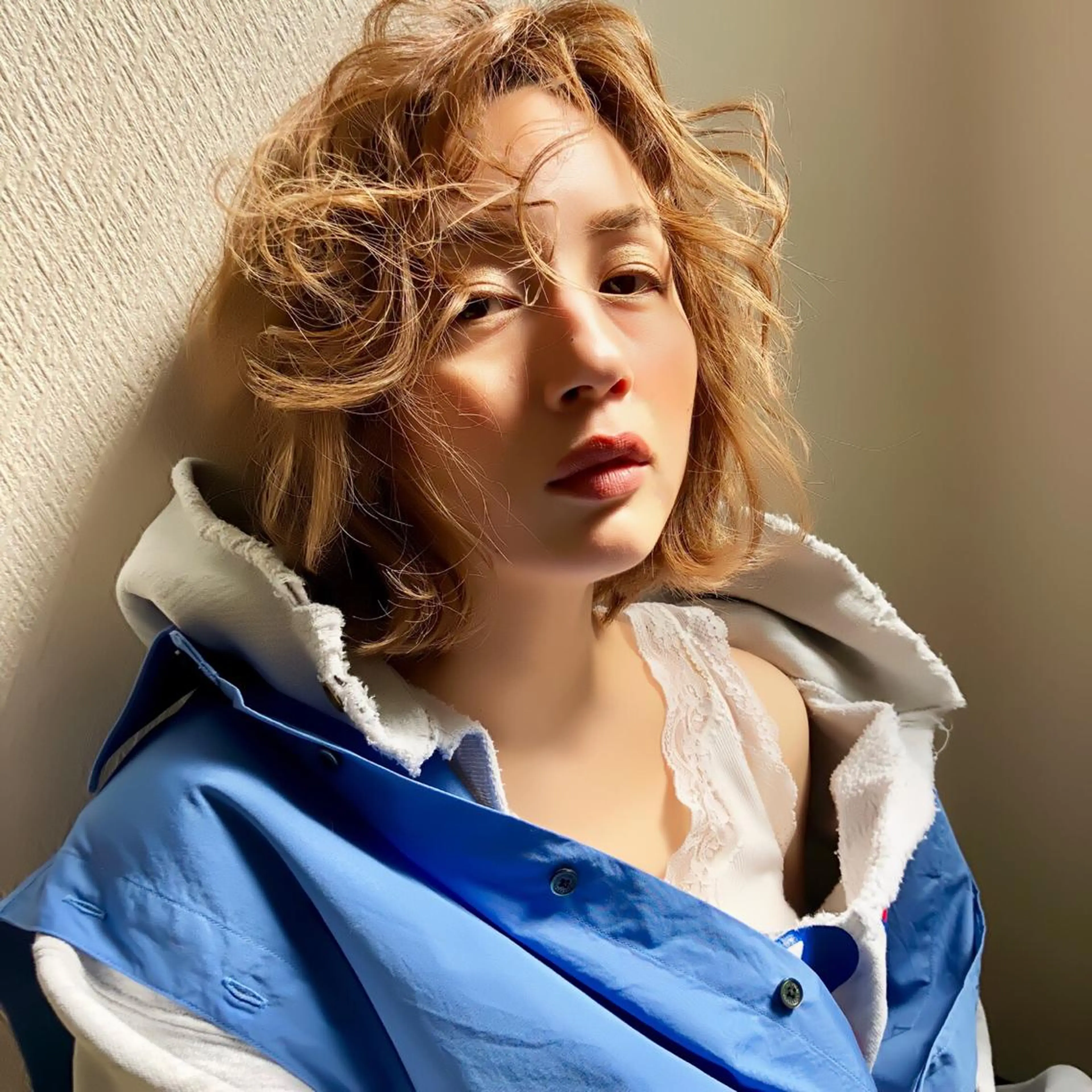 ミディアム カラー a rikaのヘアスタイル