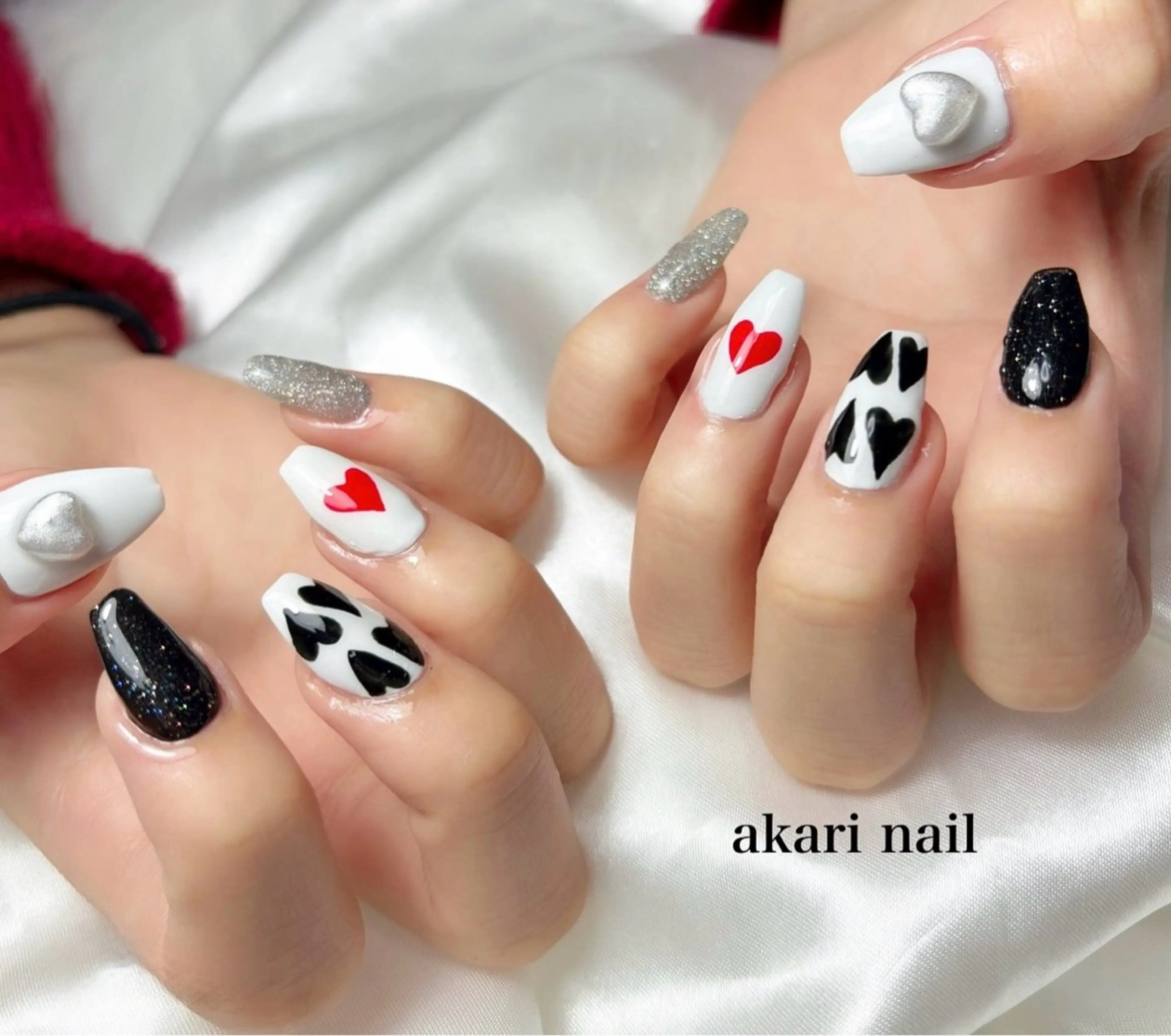 ネイル ハンドネイル AKARI nail💅のネイルデザイン