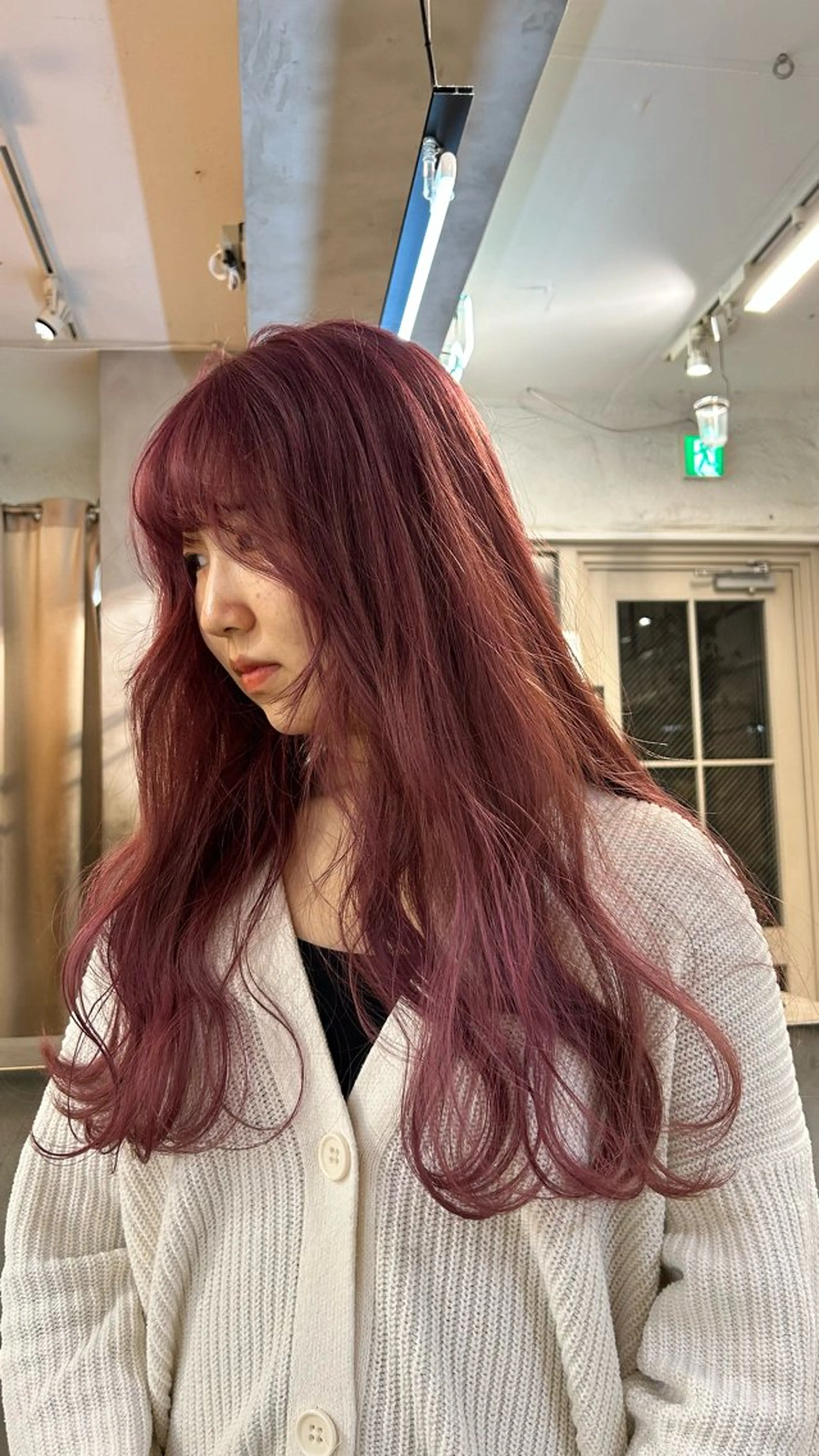 ロング カラー ヘアカラー じゅわっと暖色カラー 🍊Moemiのヘアスタイル