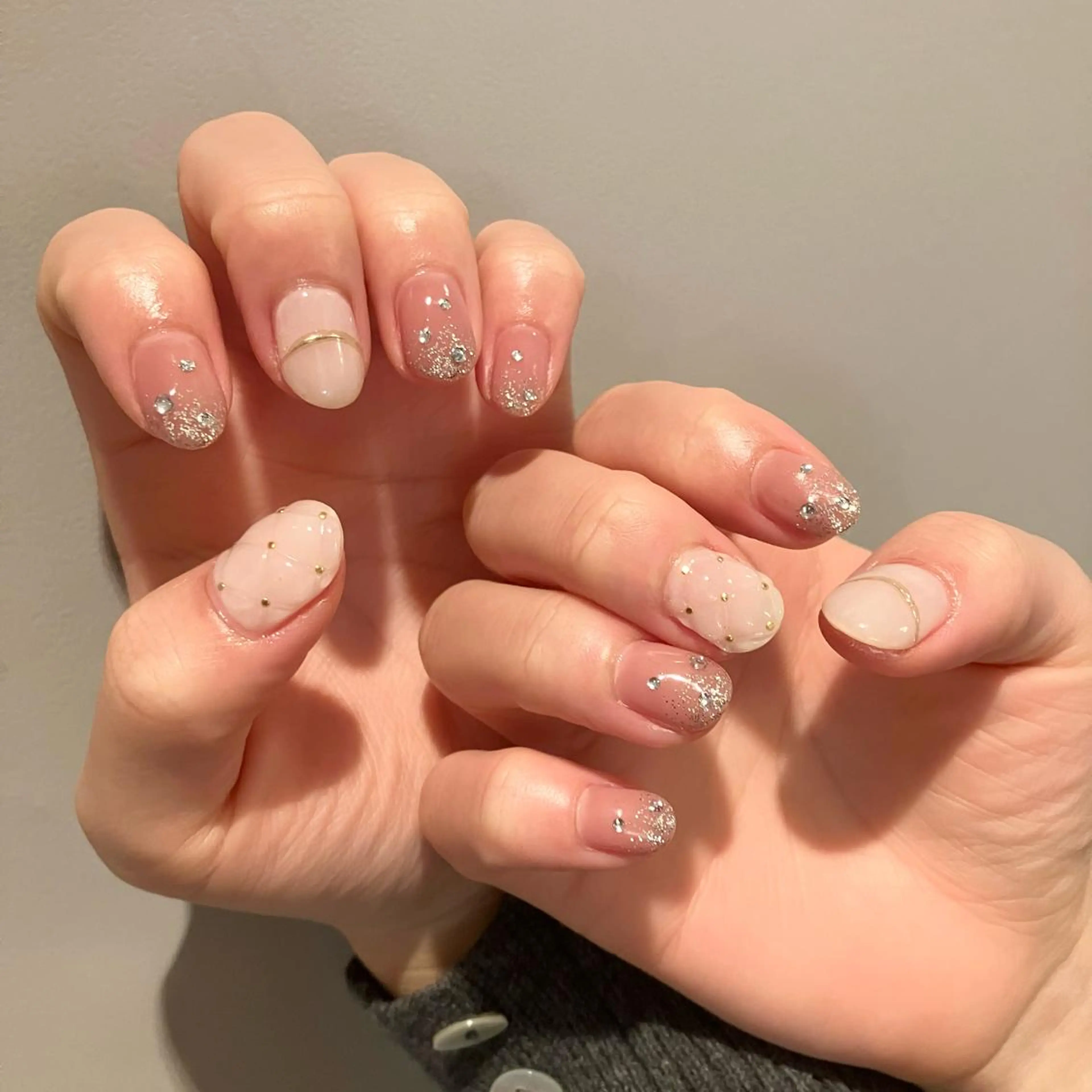 ネイル ハンドネイル ウシク ミユキのネイルデザイン