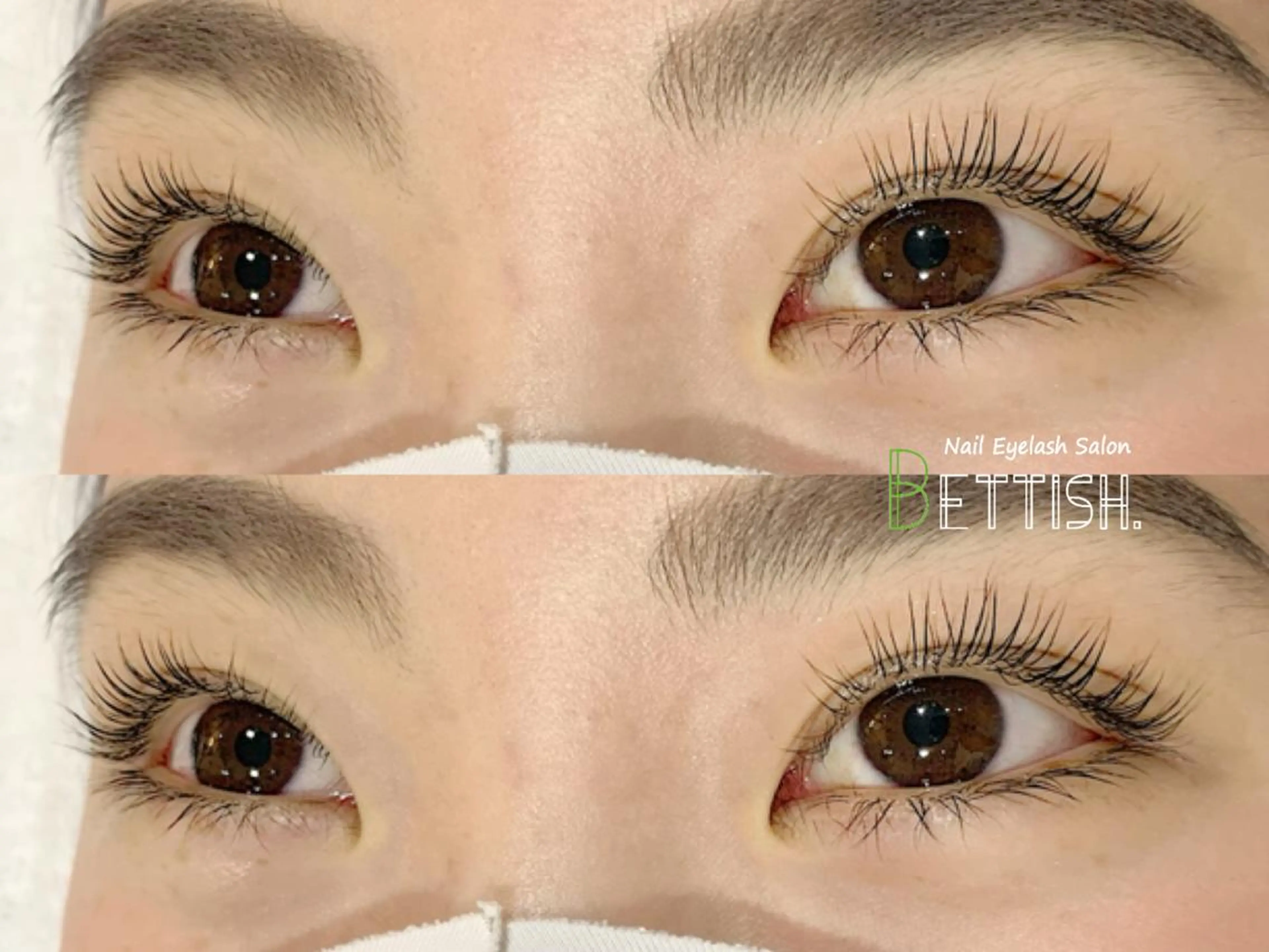 マツエク・マツパ BETTISH. HARUKA☺︎のマツエク・マツパデザイン