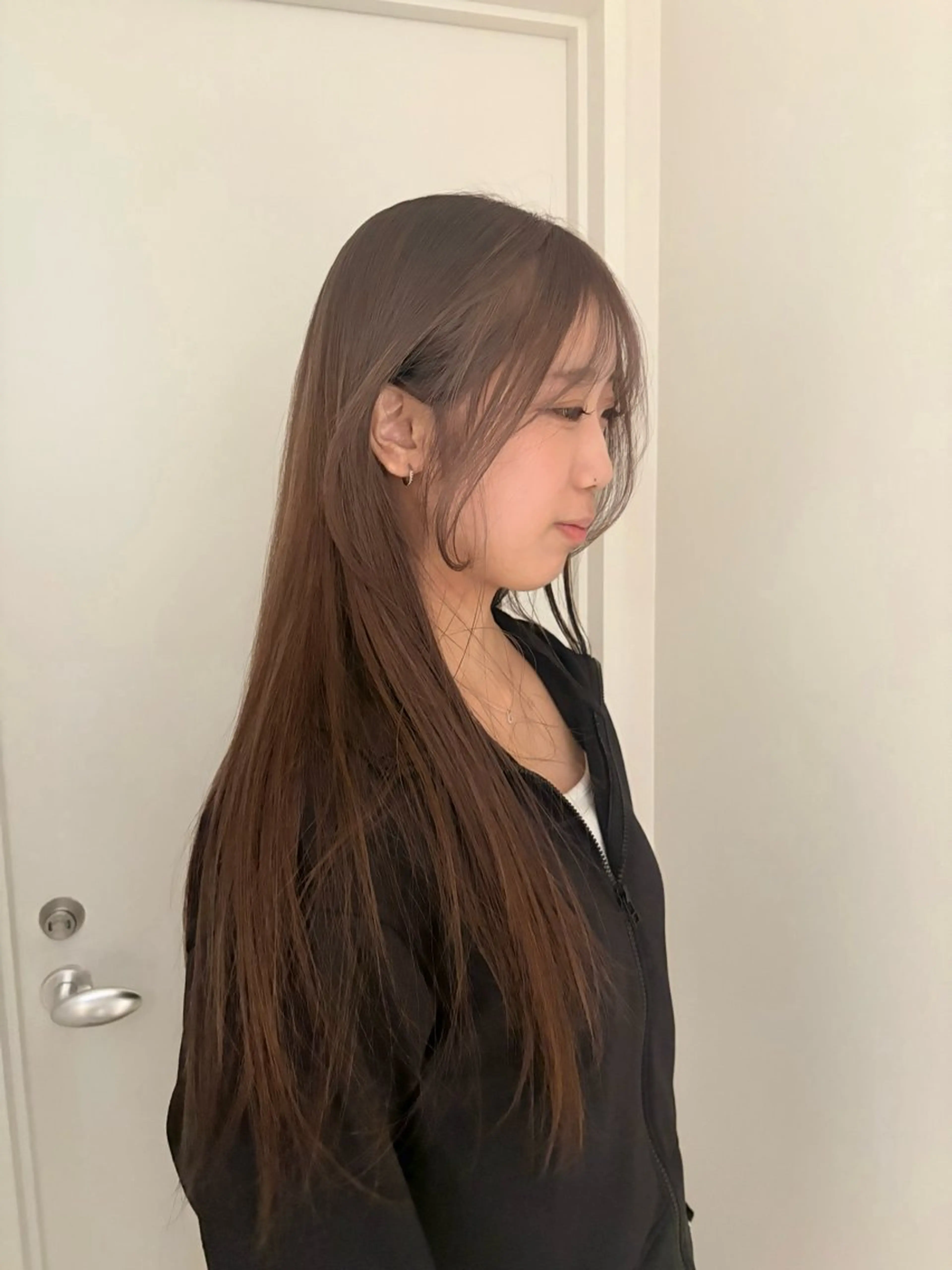 カラー ブリーチ 透明感カラー ラベンダーカラー haku hair所属・⭐︎ saayaのヘアスタイル