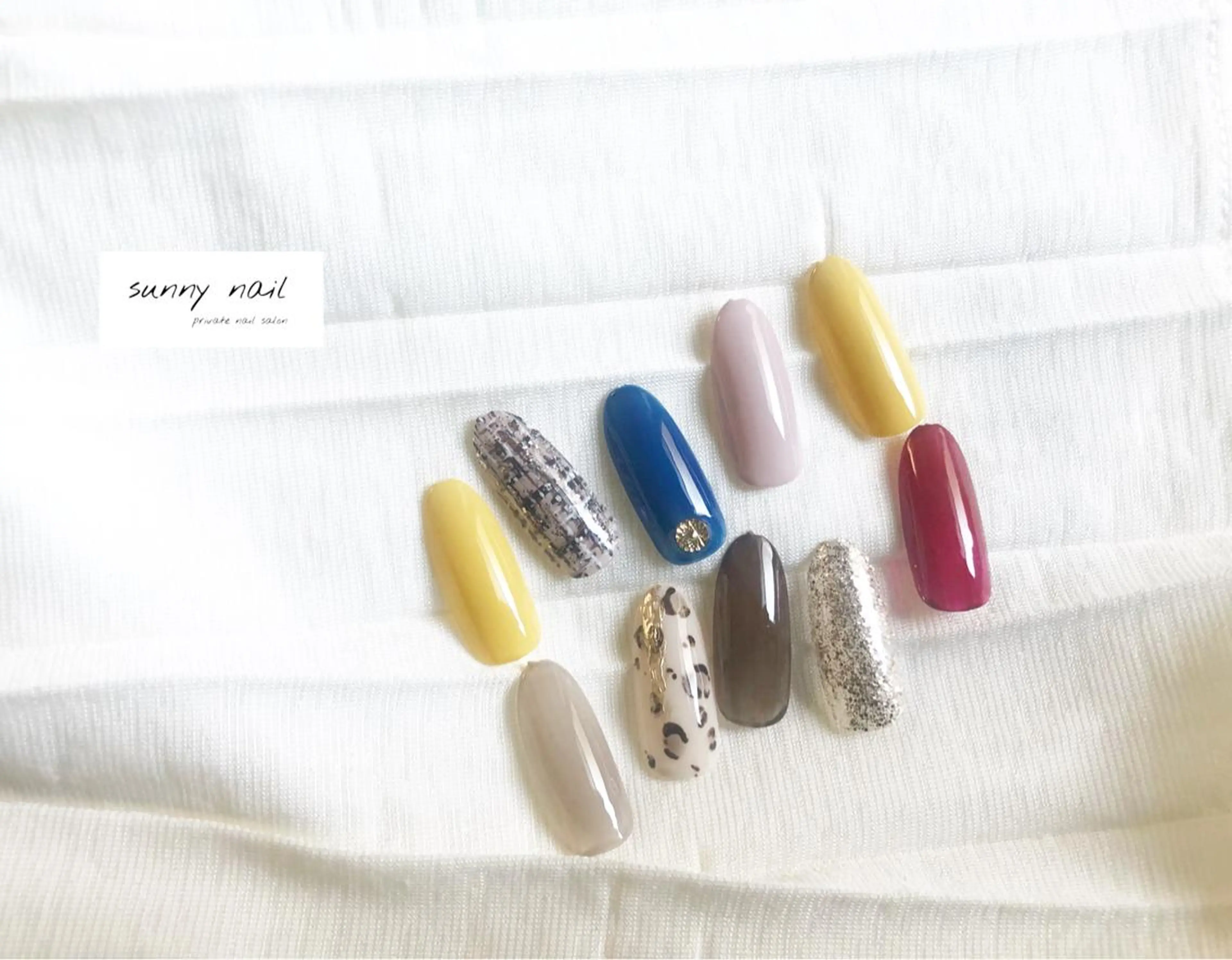 ネイル アニマル柄 アートネイル ジェルネイル ニュアンスネイル パラジェル sunny nailのネイルデザイン