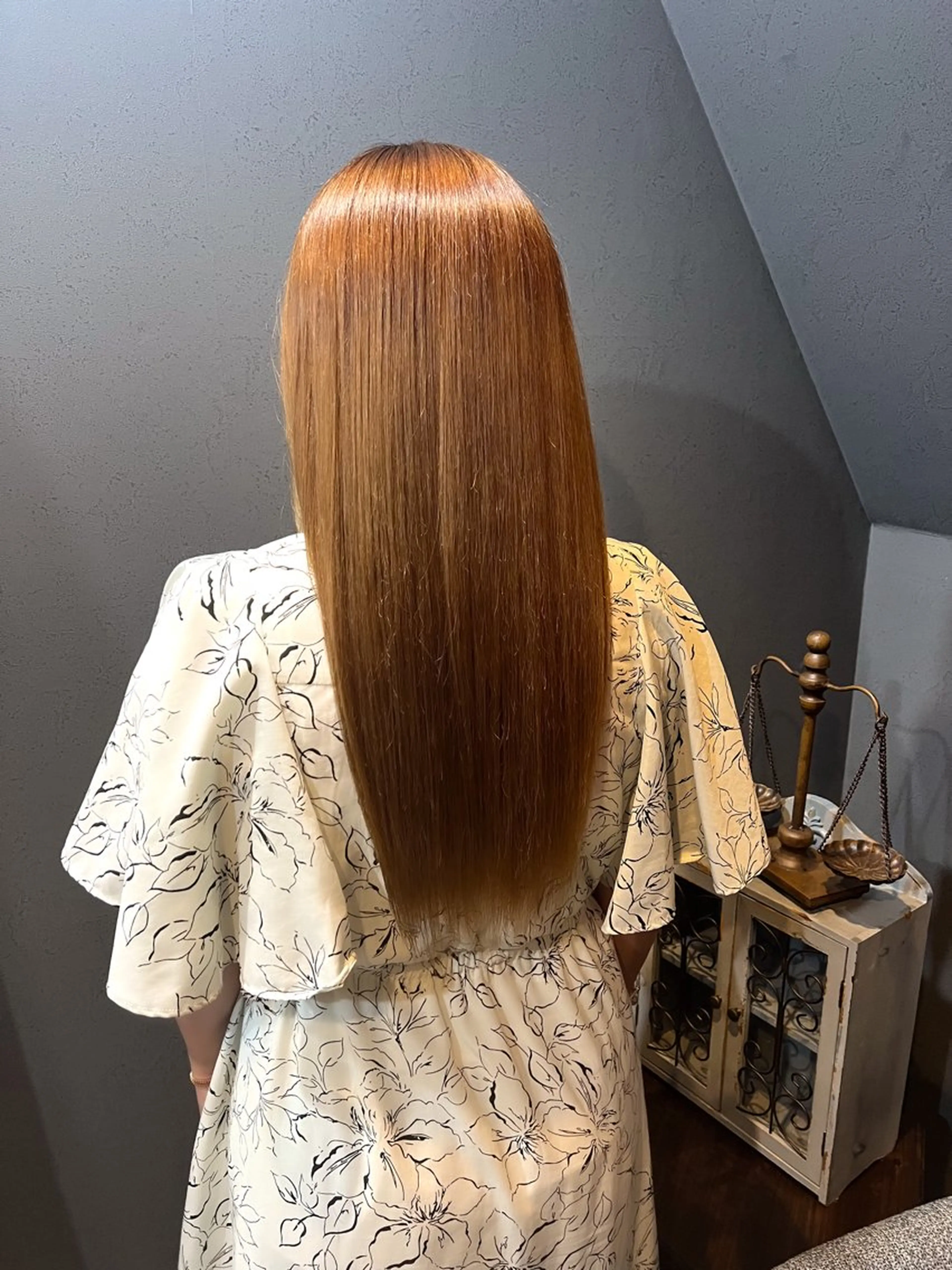 ロング 髪質改善 酸性ストレート カット 縮毛矯正 トリートメント ヘッドスパ ＊くせ毛に特化＊ 【yun】のヘアスタイル