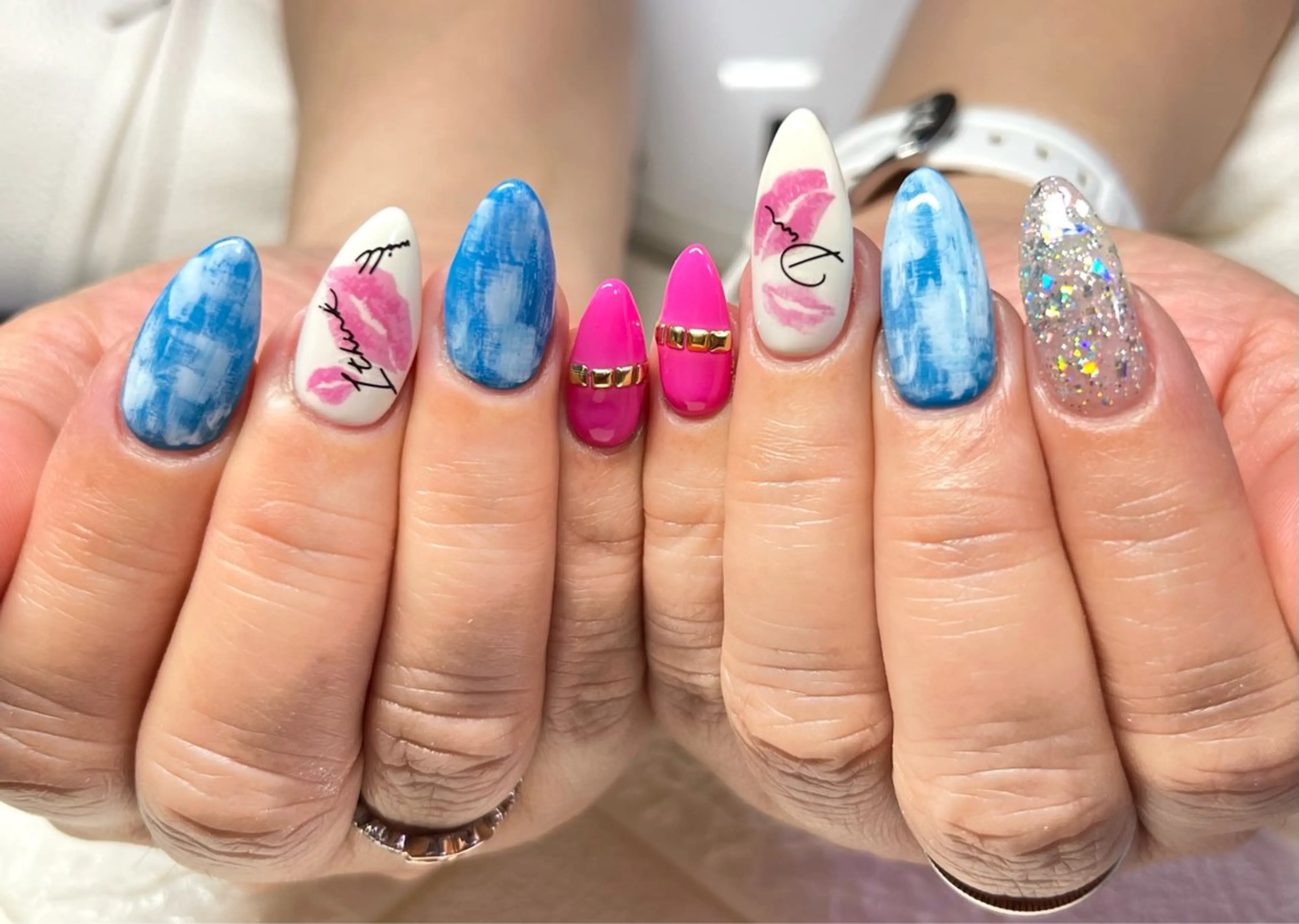 ネイル ハンドネイル まり りぃ〜んのネイルデザイン