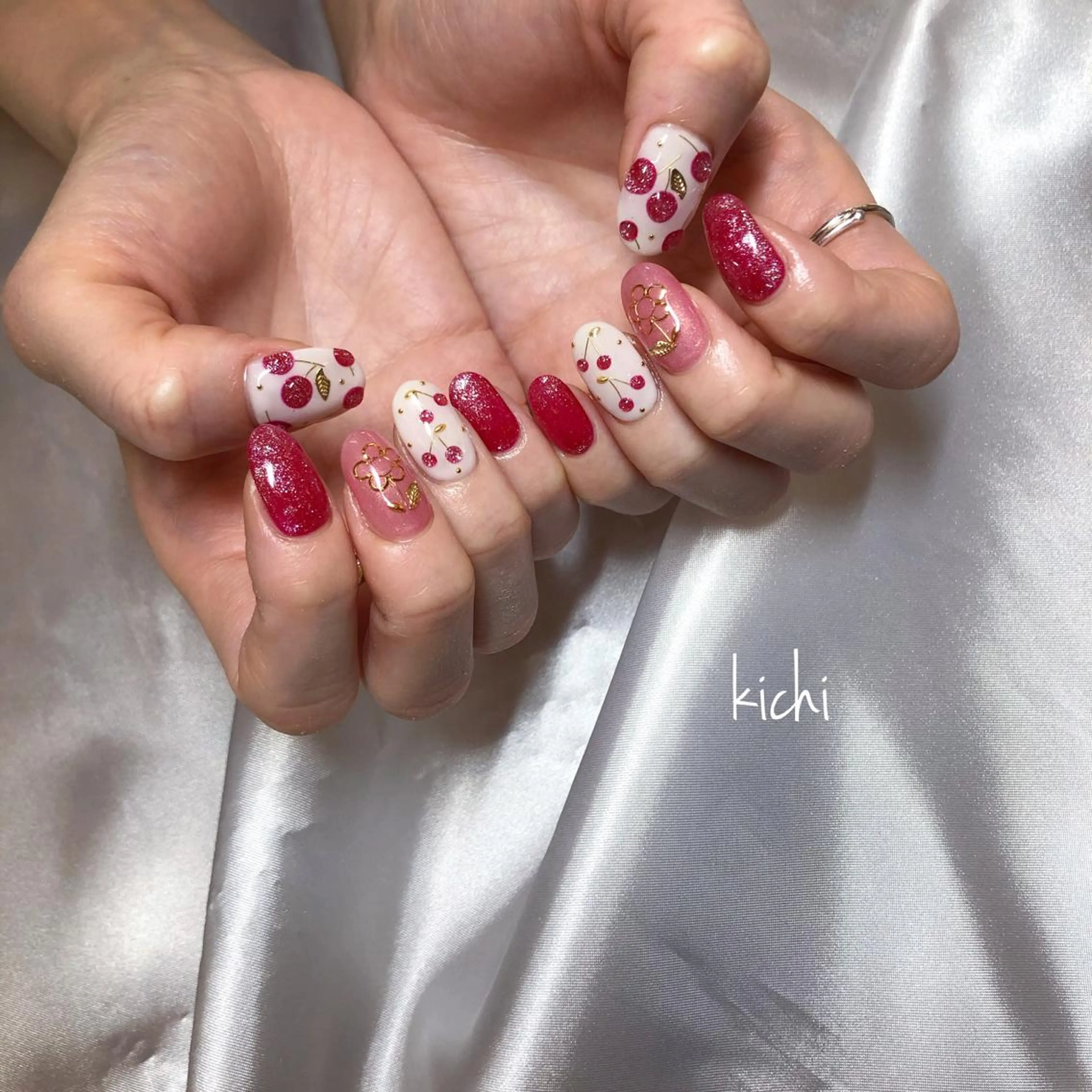 ネイル kichi･:* みじゅのネイルデザイン