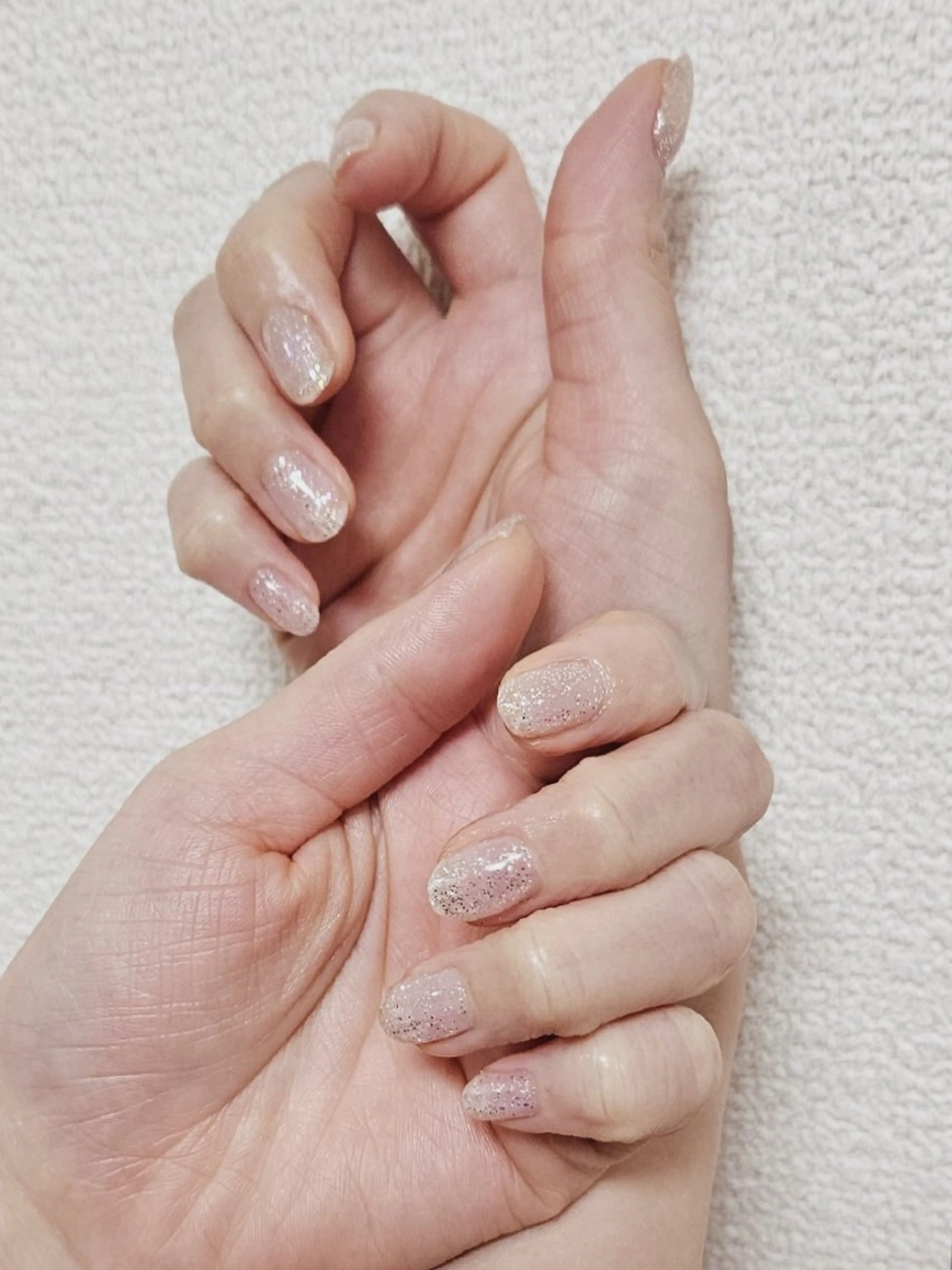 ネイル キラキラネイル ラメ(グリッター) ハンドネイル WALNUT eyebrow&nail所属・WALNUT くるみの眉毛・アイブロウイメージ