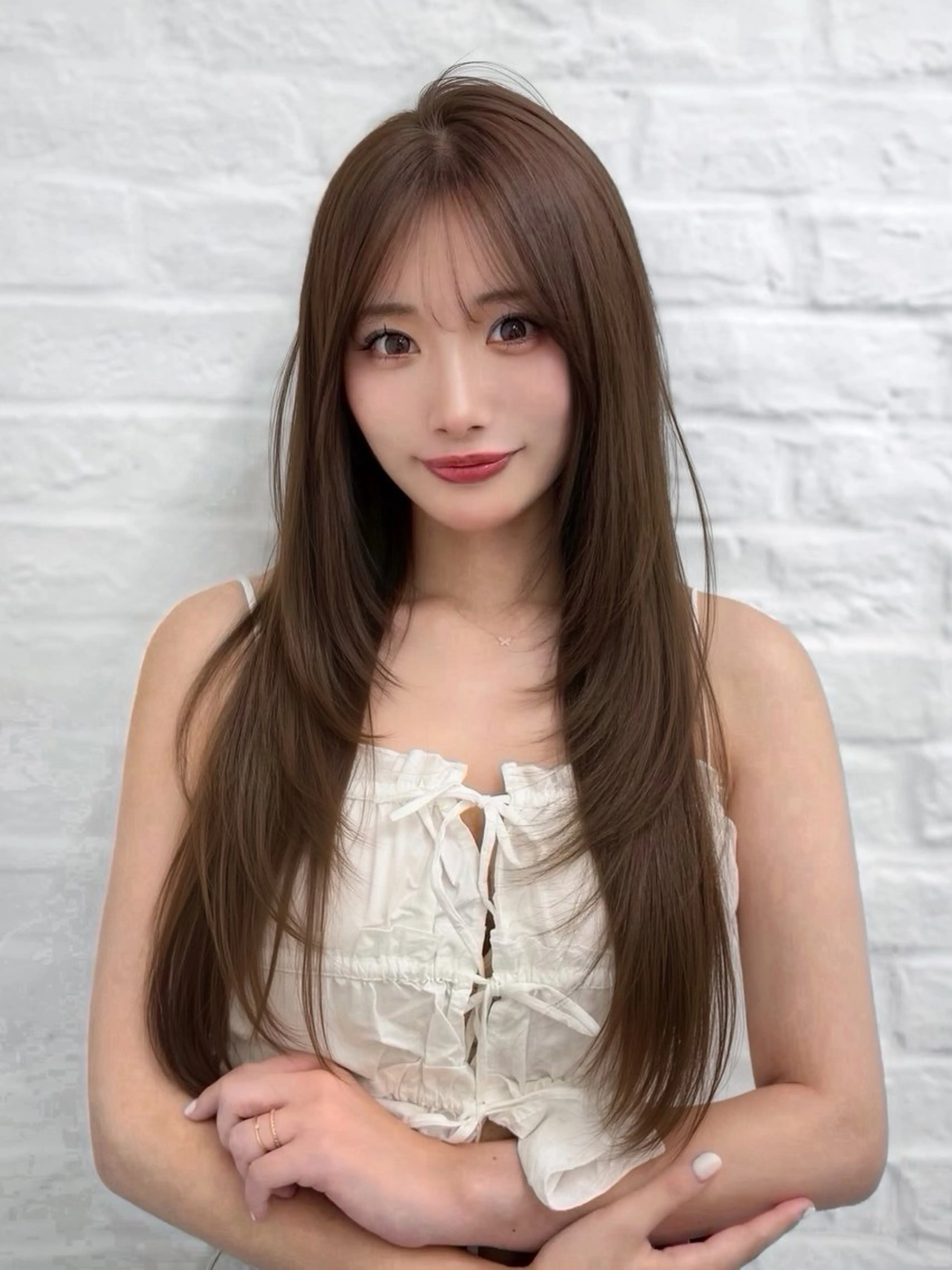 ロング 韓国ヘア×2way 🇰🇷和知拓郎のヘアスタイル