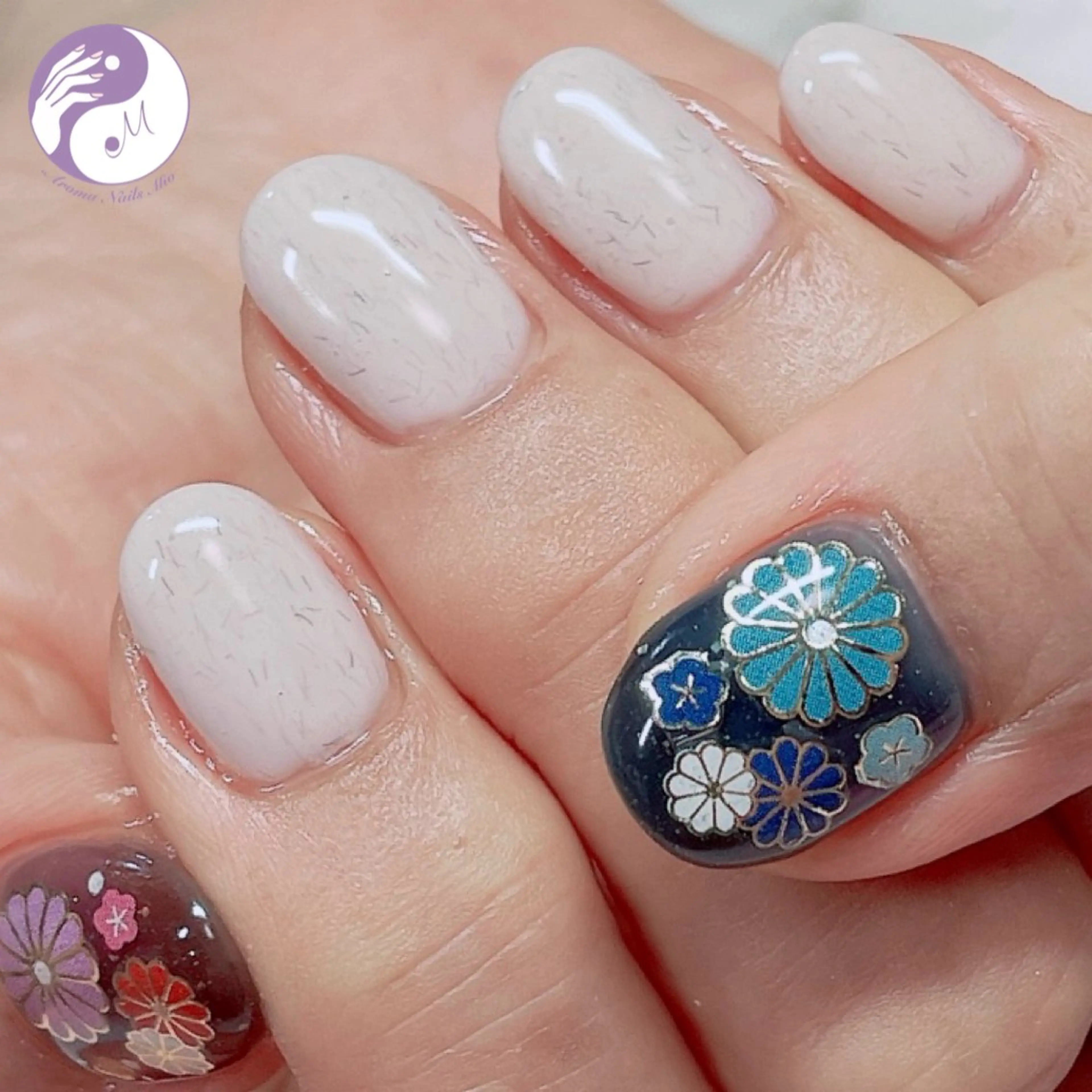 ネイル アートネイル ジェルネイル ワンカラーネイル .Nails Mio 赤羽西ネイルサロンのネイルデザイン