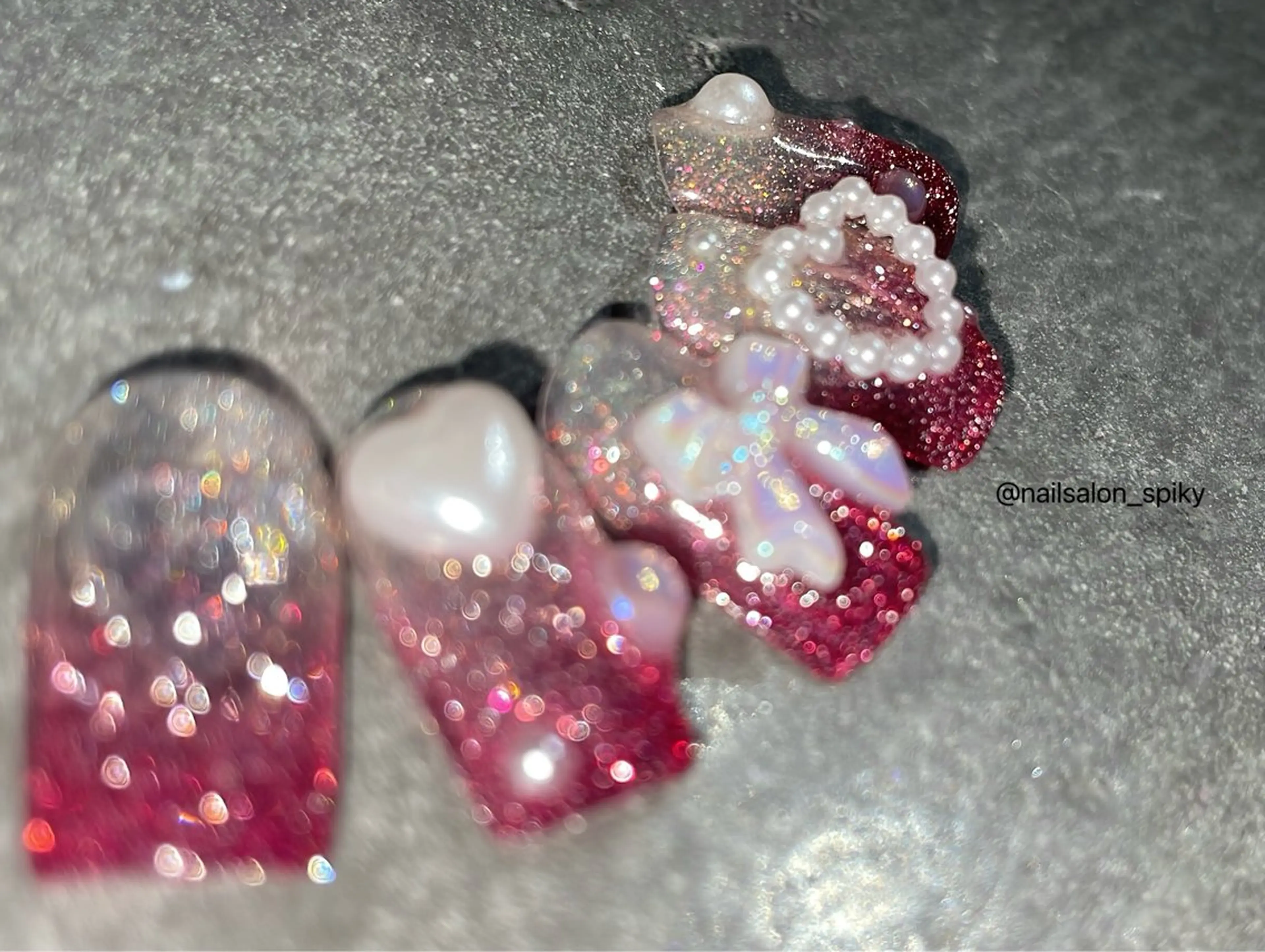 ネイル Spiky とうげ ふうかのネイルデザイン