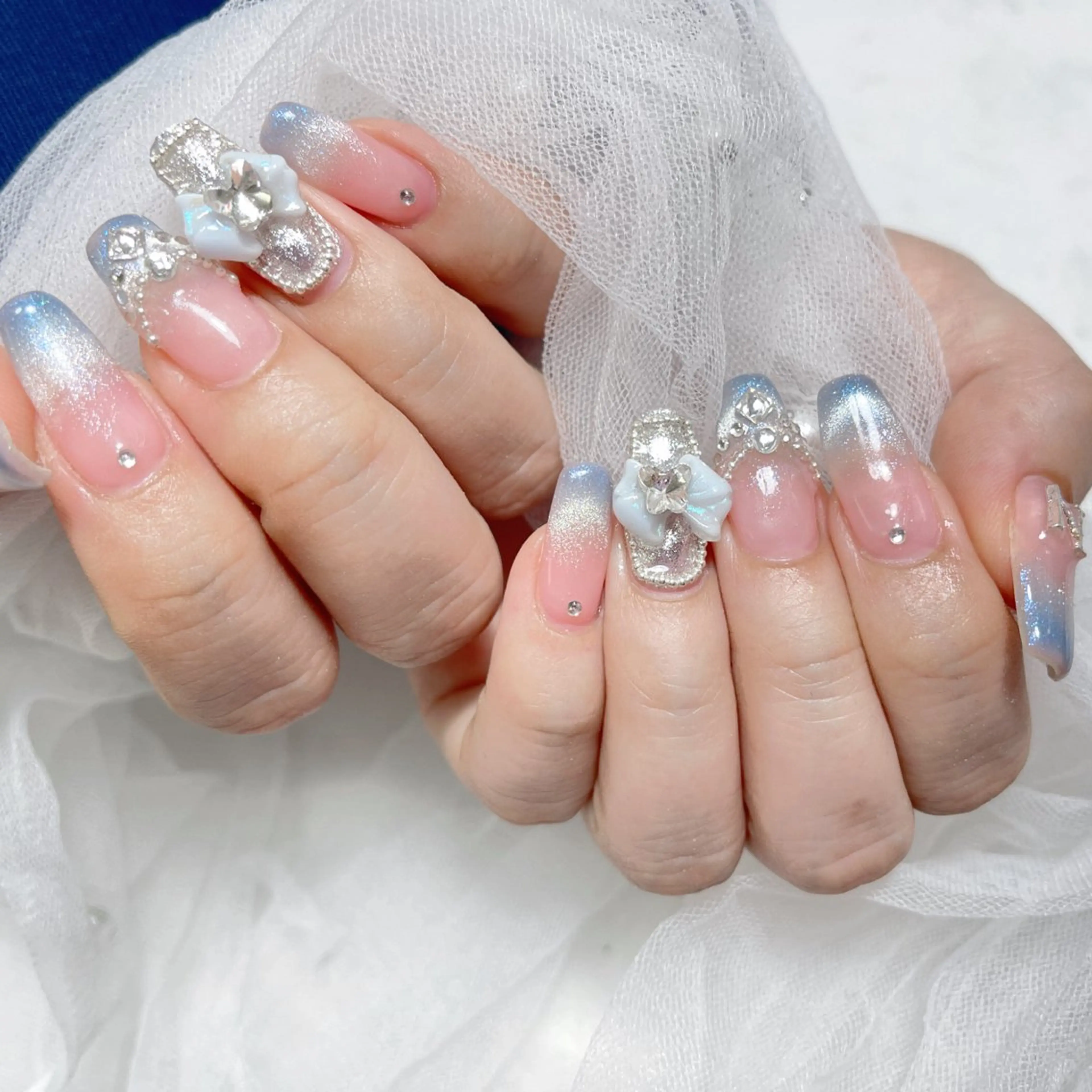 ネイル ハンドネイル 🎀ネイルサロン エクラYUI🎀のネイルデザイン