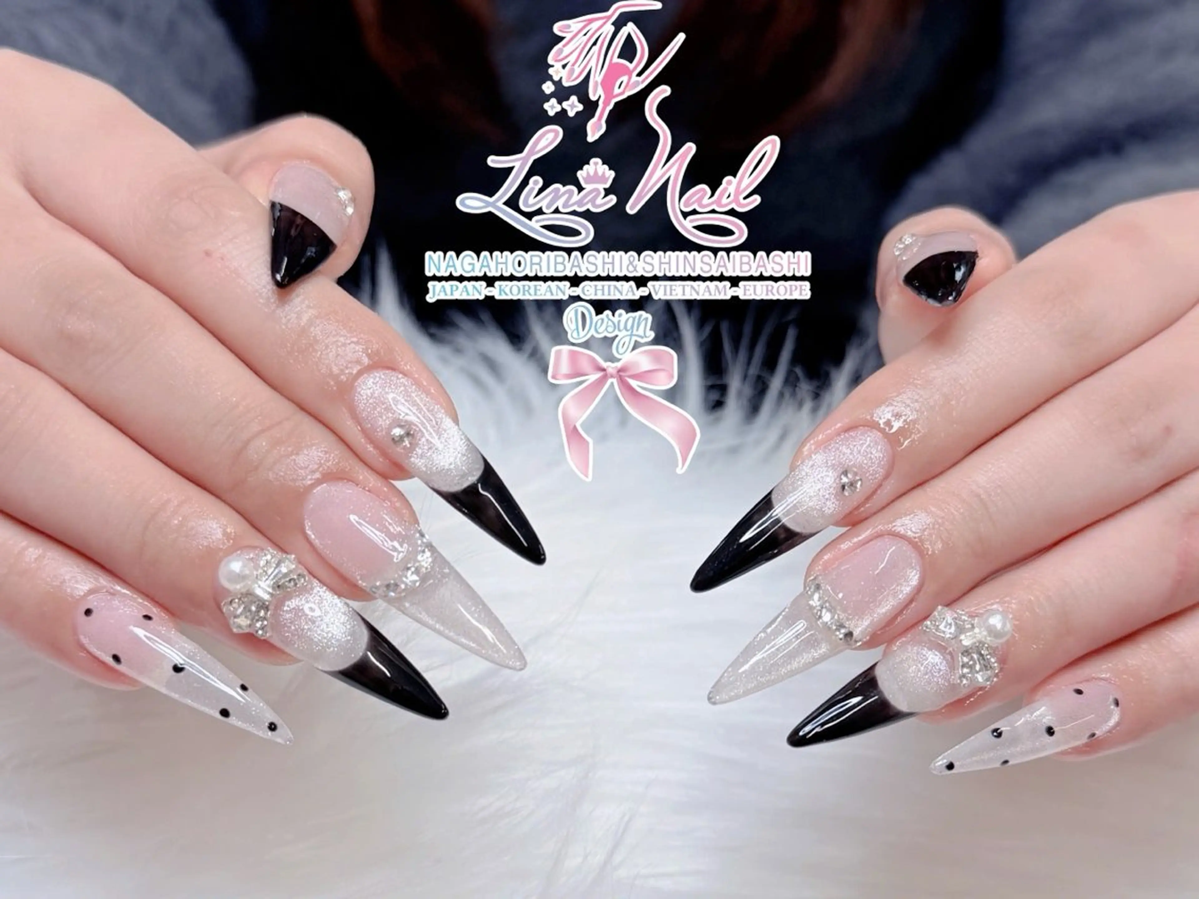 ネイル フットネイル ジェルネイル 持ち込み ネイルチップ ハンドネイル リナネイル 長堀橋店／東心斎橋店のネイルデザイン