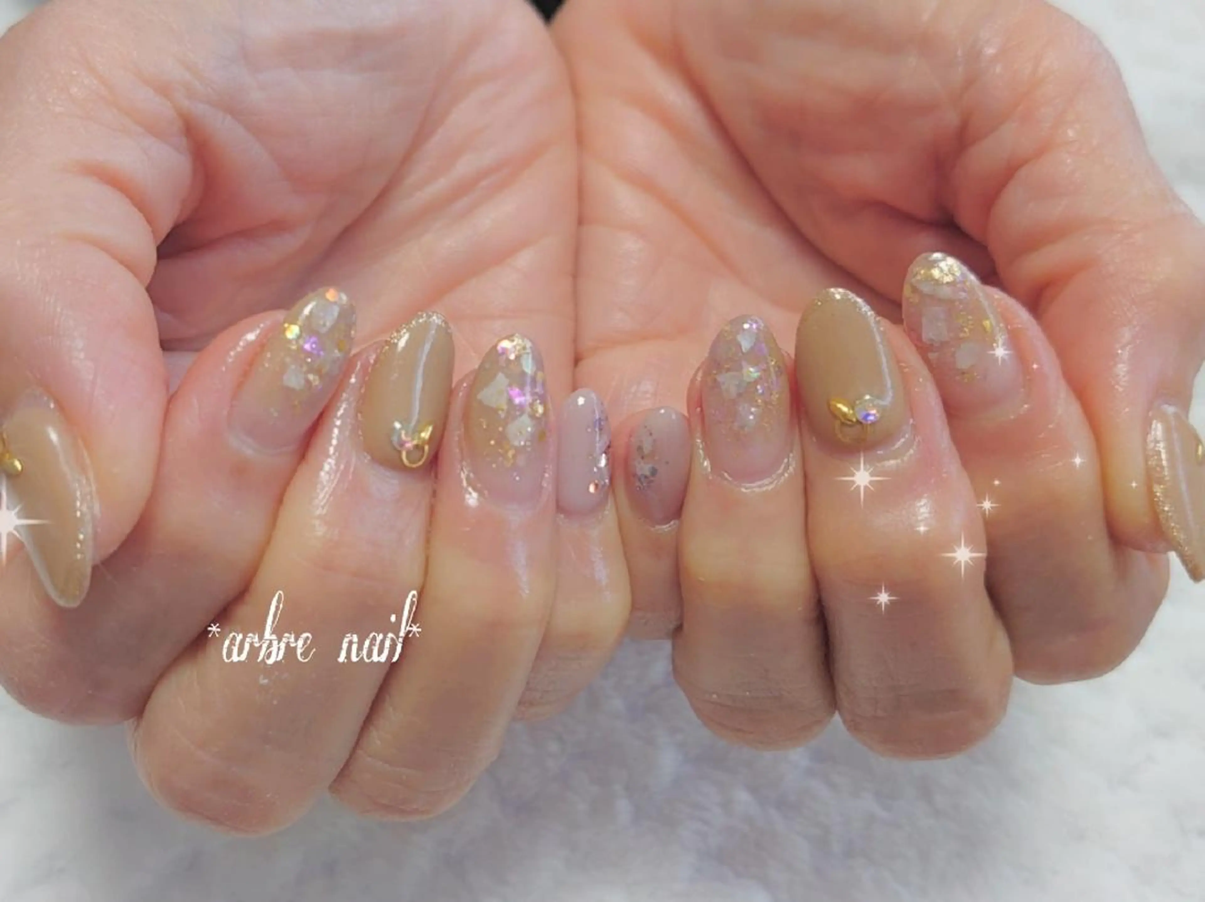 ネイル *arbre nail*.アーブルネイル所属・✯.。 arbre nail 。✯.のネイルデザイン