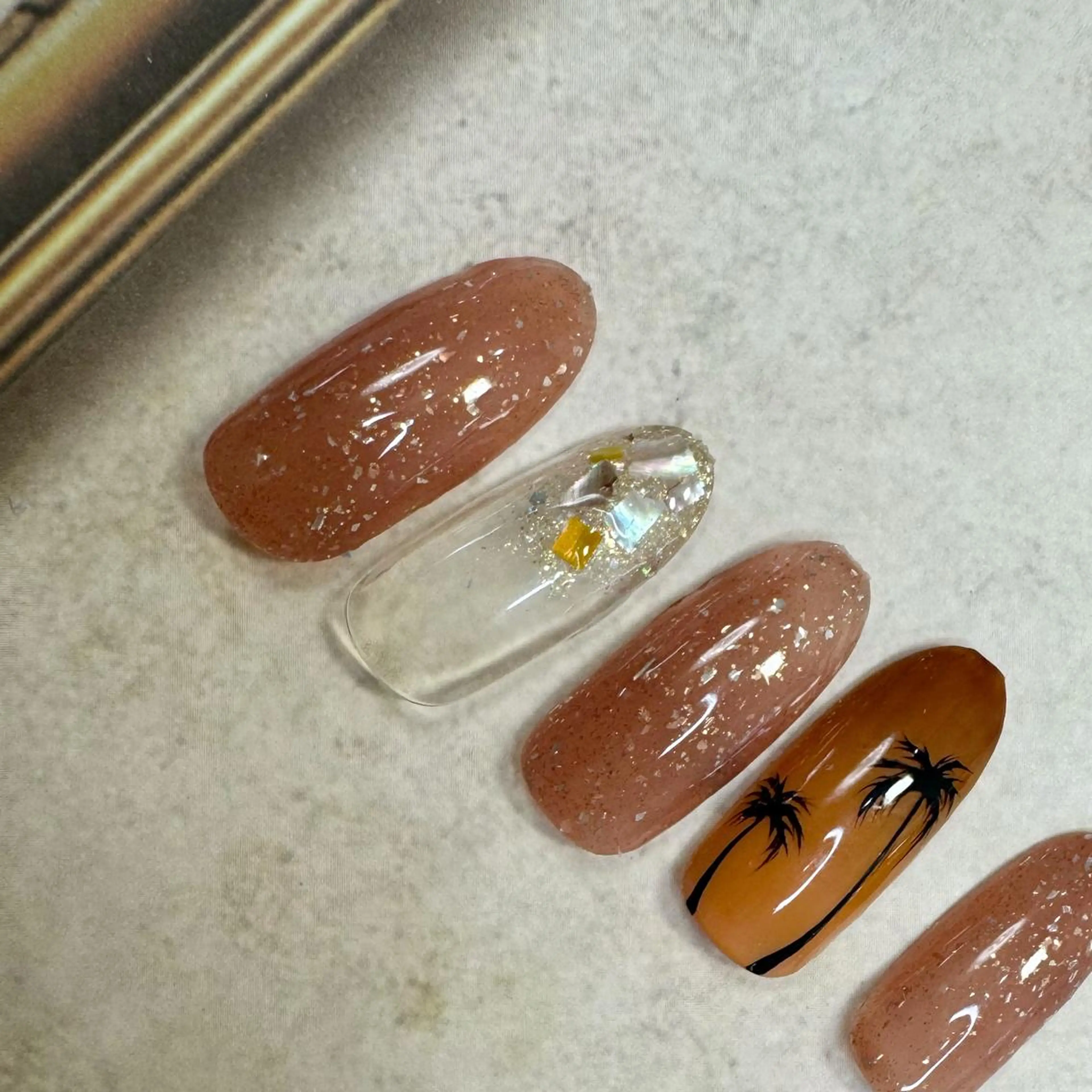 ネイル Myu博多店 かえでのネイルデザイン