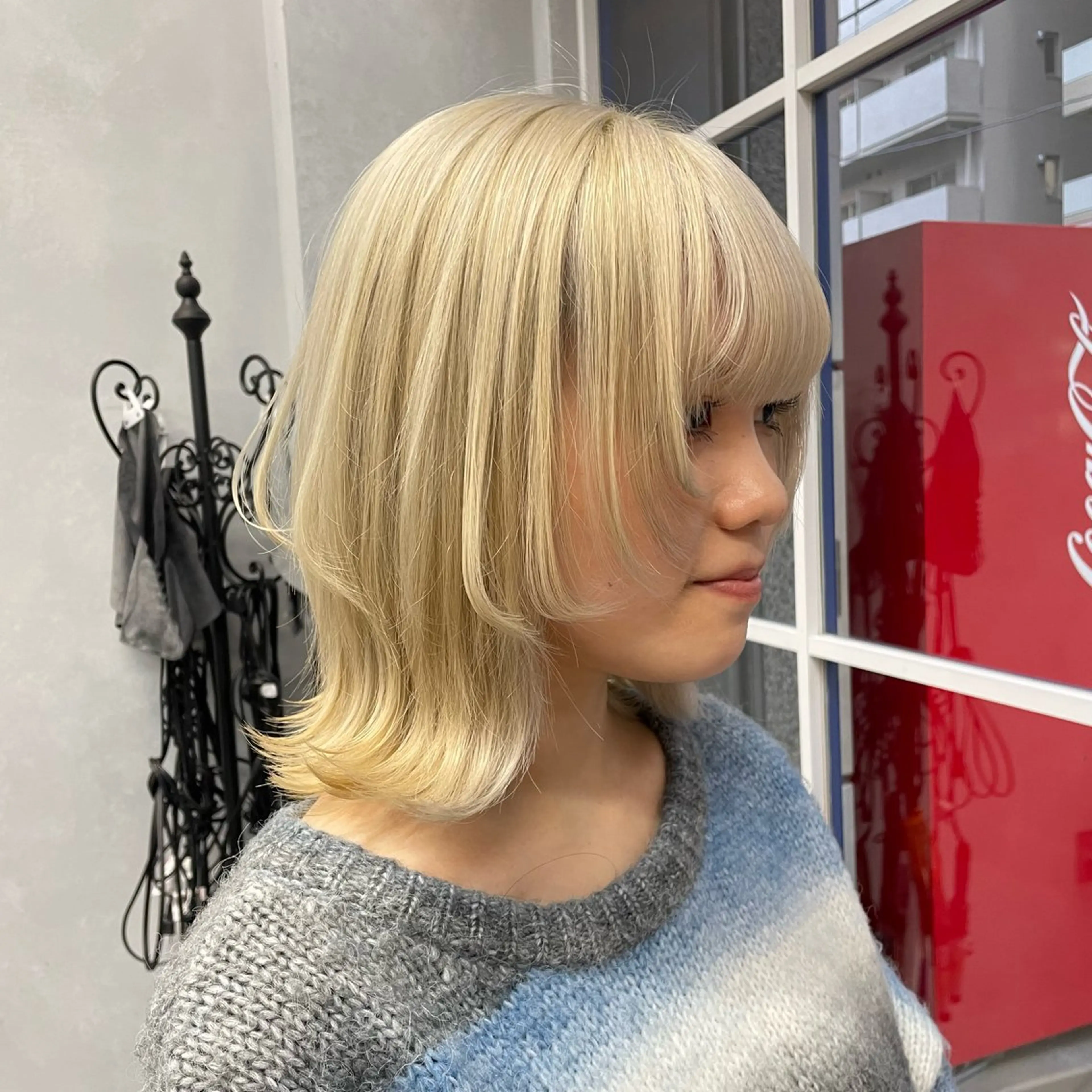 ミディアム 🫧艶髪/ブリーチ 🐳honami🫧のヘアスタイル